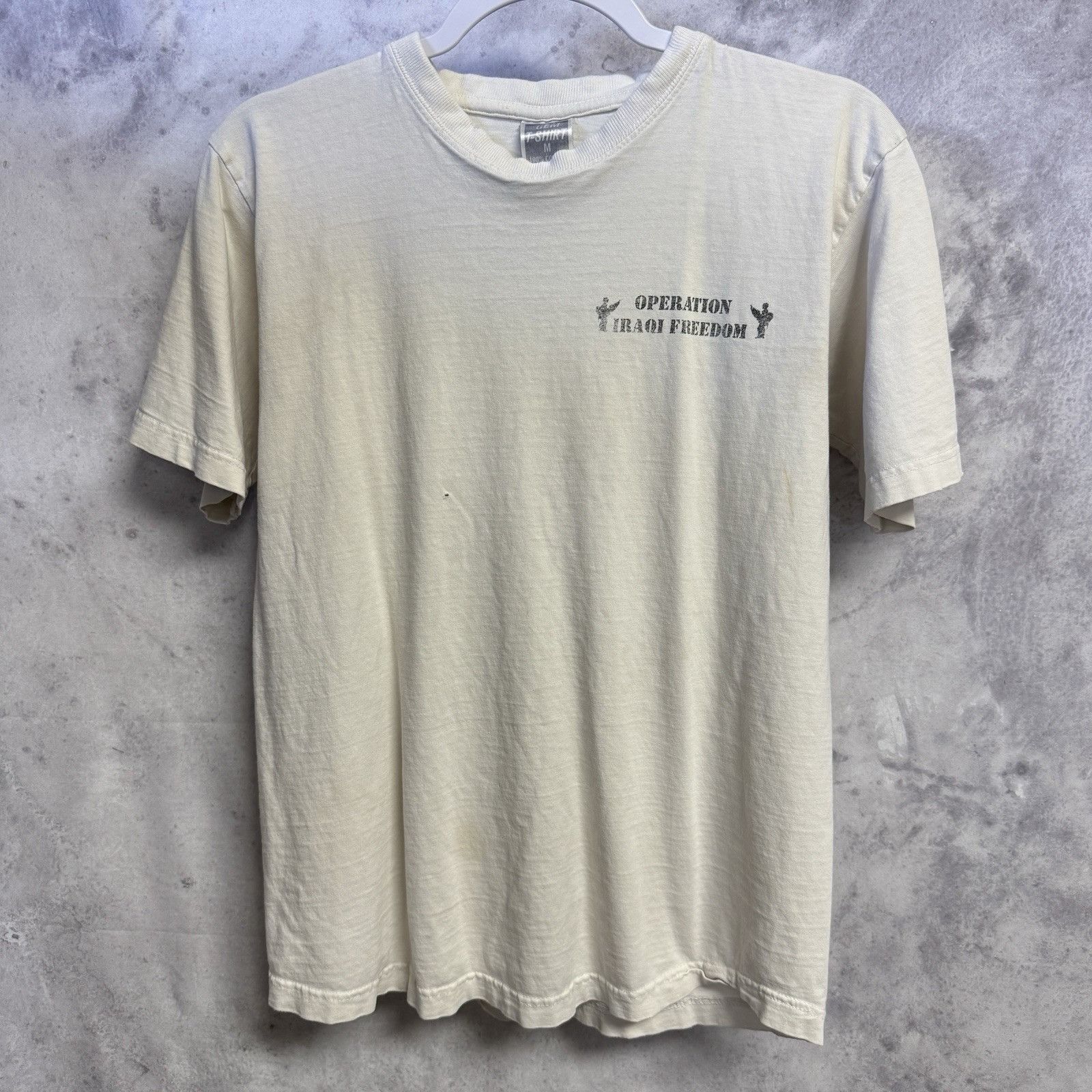 Vintage Vintage Operation Iraqi Freedom T Shirt White Adult Medium Size US M / EU 48-50 / 2 - 2 Thumbnail