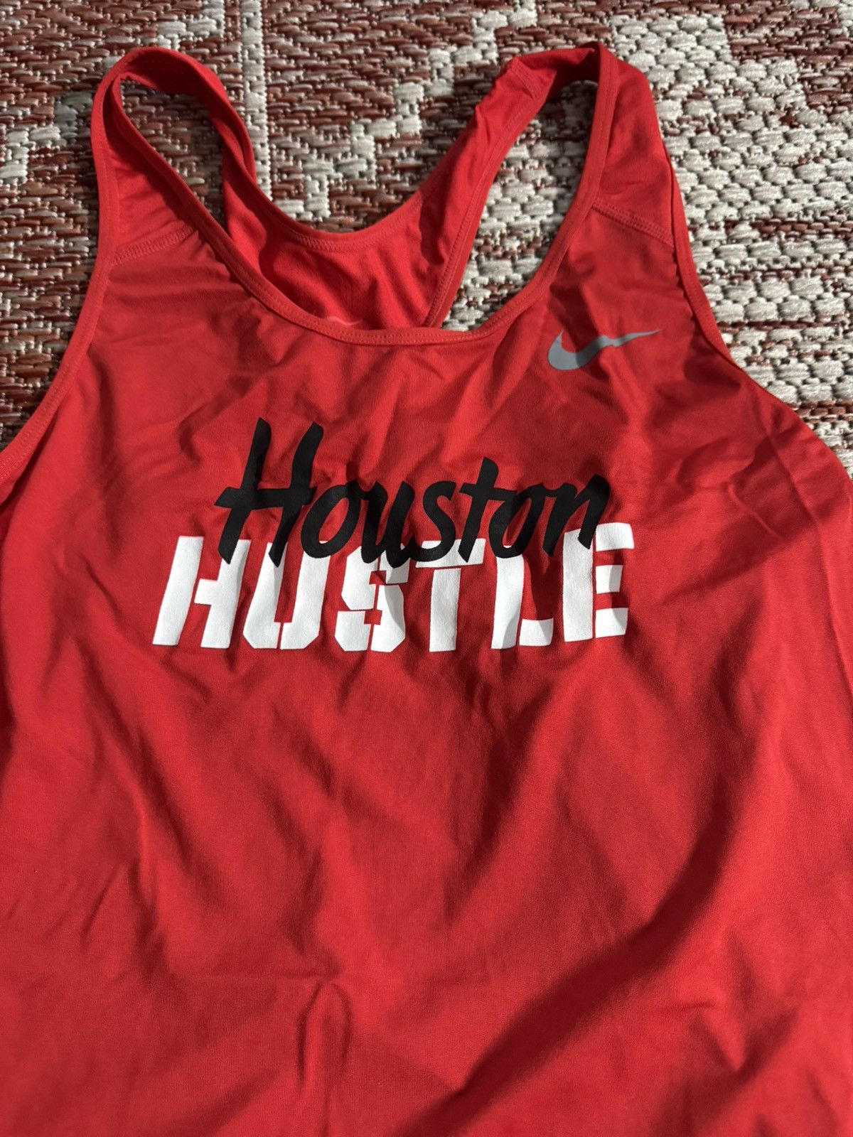 Nike Houston Cougars U of H Women’s Tank Top Sz L Red Size L / US 10 / IT 46 - 2 Thumbnail