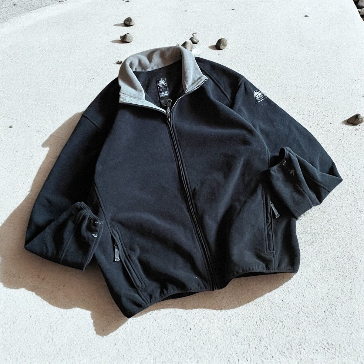 Nike × Nike ACG × Vintage Vintage Nike ACG fleece jacket Full Zip Therma-Fit Size US XL / EU 56 / 4 - 4 Thumbnail