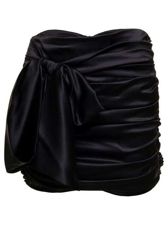 Dolce & Gabbana DOLCE & GABBANA Women Skirts F4CRCTFURAGN0000 Black Size 27" / US 4 / IT 40 - 1 Thumbnail