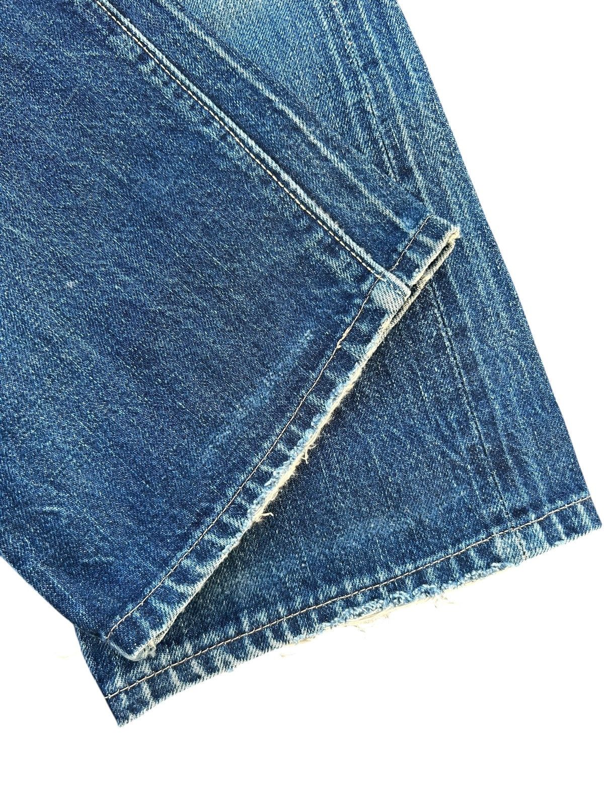 Full Count & Co. × Kapital × Vintage Vintage Full Count Selvedge Distressed Denim Jeans Size US 29 - 16 Thumbnail