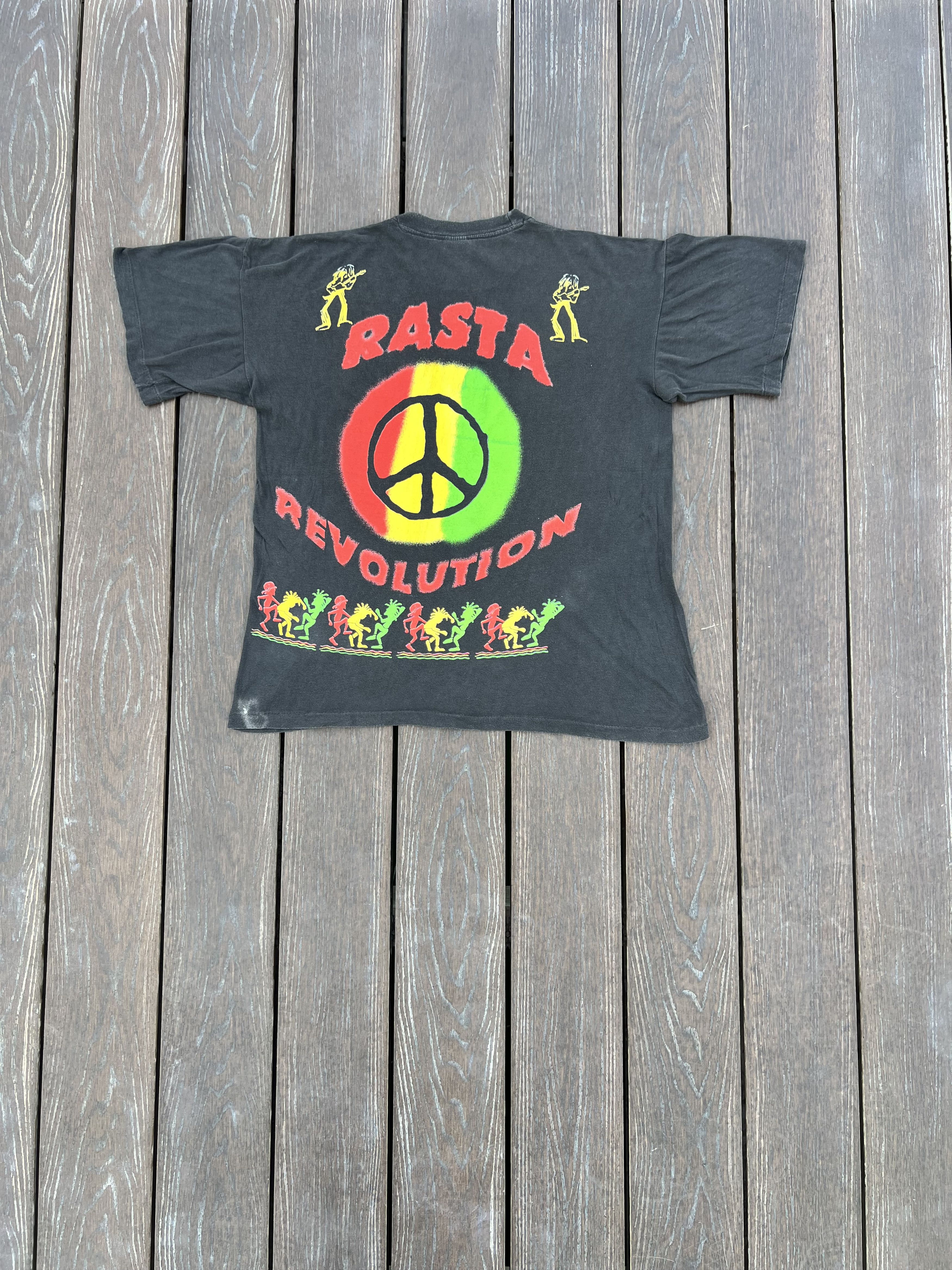 Bob Marley Vintage Bob Marley 90s T-shirt Size US XL / EU 56 / 4 - 8 Thumbnail