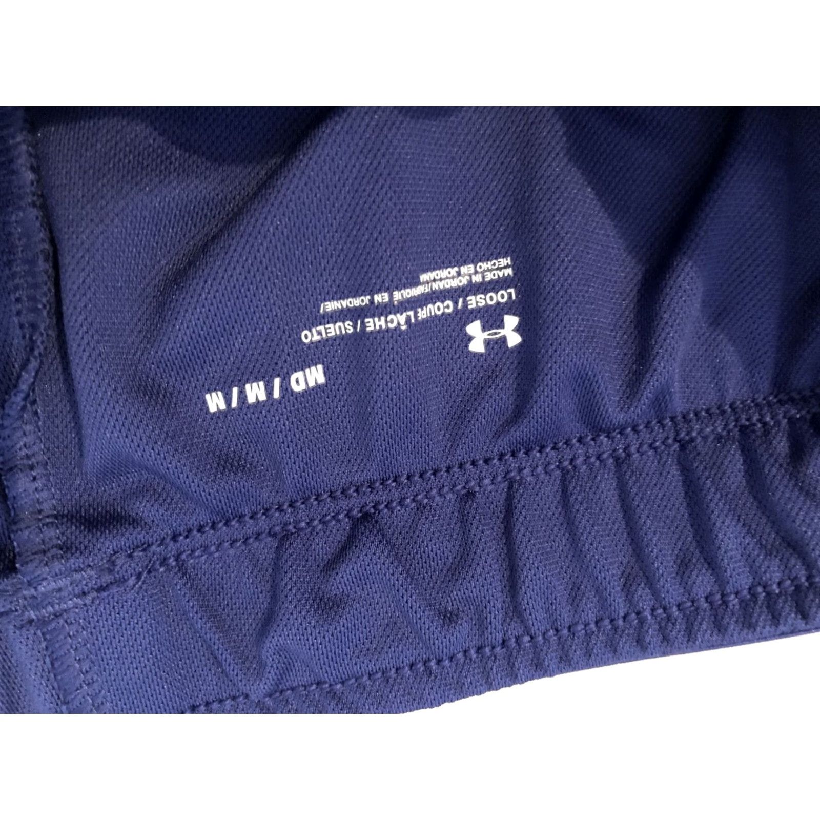 Under Armour Womens Under Armour Shorts M Medium Navy Blue Athletic Gym Workout Size 32" / US 10 / IT 46 - 3 Thumbnail
