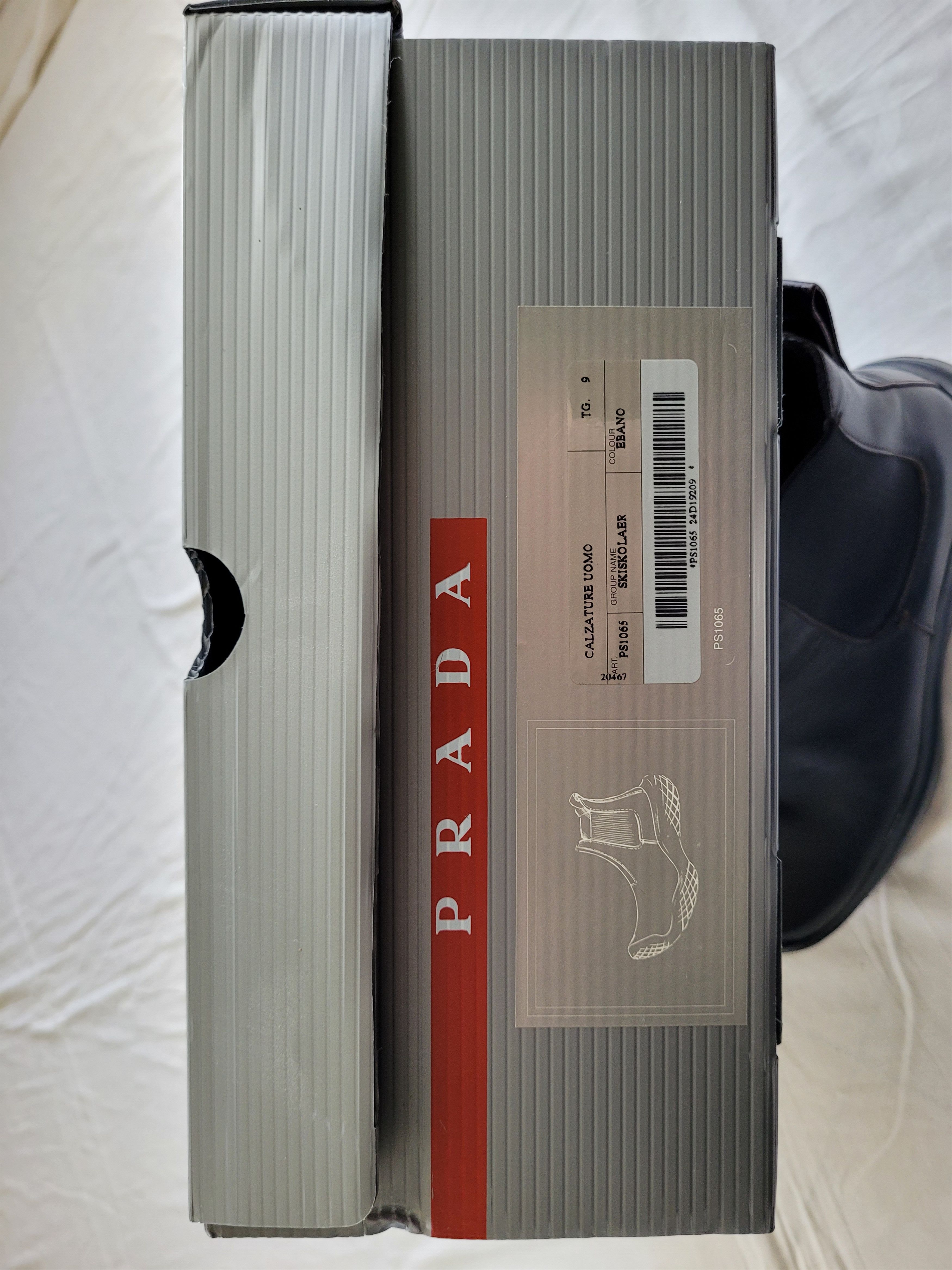 Prada Prada Fall-1999 archive Vibram-sole square-toed boots Size US 11 / EU 44 - 6 Thumbnail