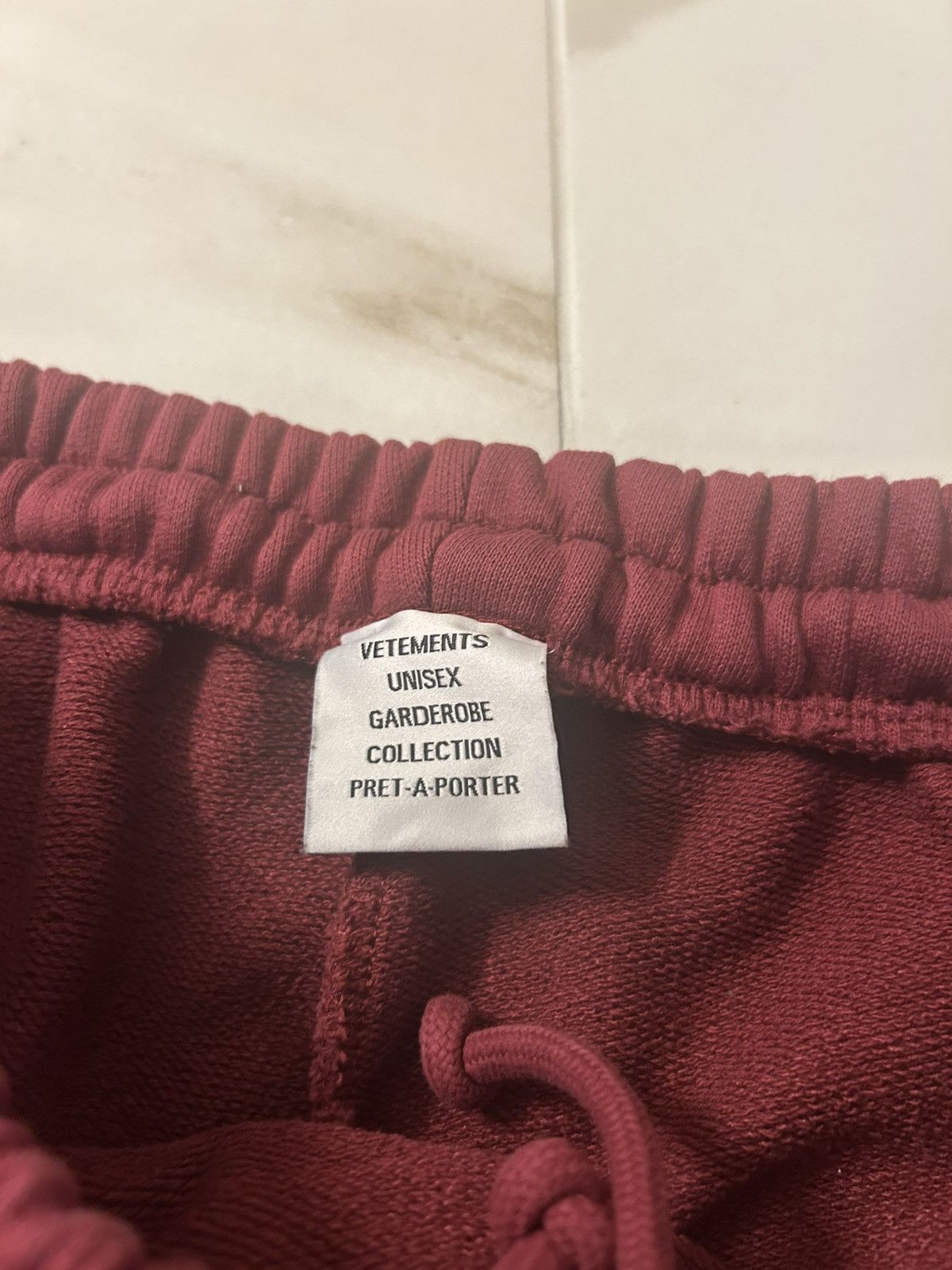 Vetements Vetements anarchy logo sweatpants joggers size xs Size US 33 - 3 Thumbnail