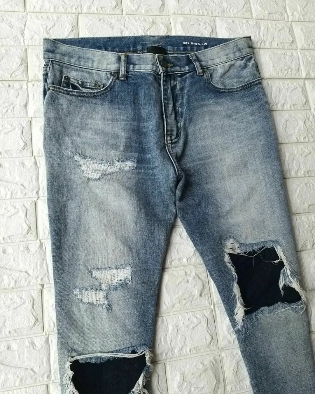 Saint Laurent Paris Saint Laurent Paris Jeans Size US 33 - 3 Thumbnail