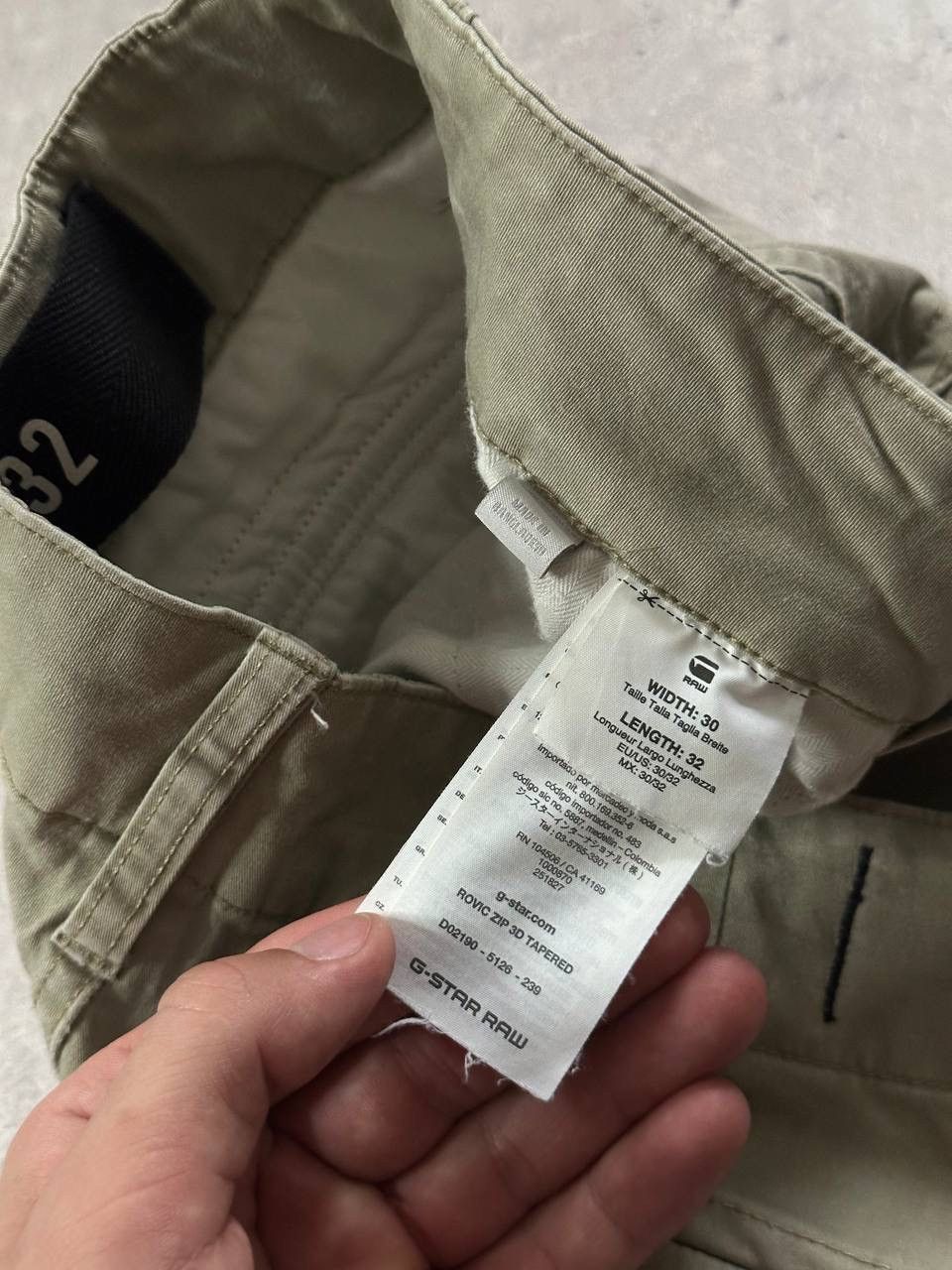 G-Star G-Star Raw Tactical Cargo Pants Y2K Style Size US 30 / EU 46 - 4 Thumbnail