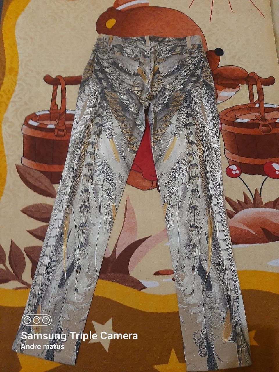 Roberto Cavalli Roberto Cavalli full print denim Size US 31 - 1 Thumbnail