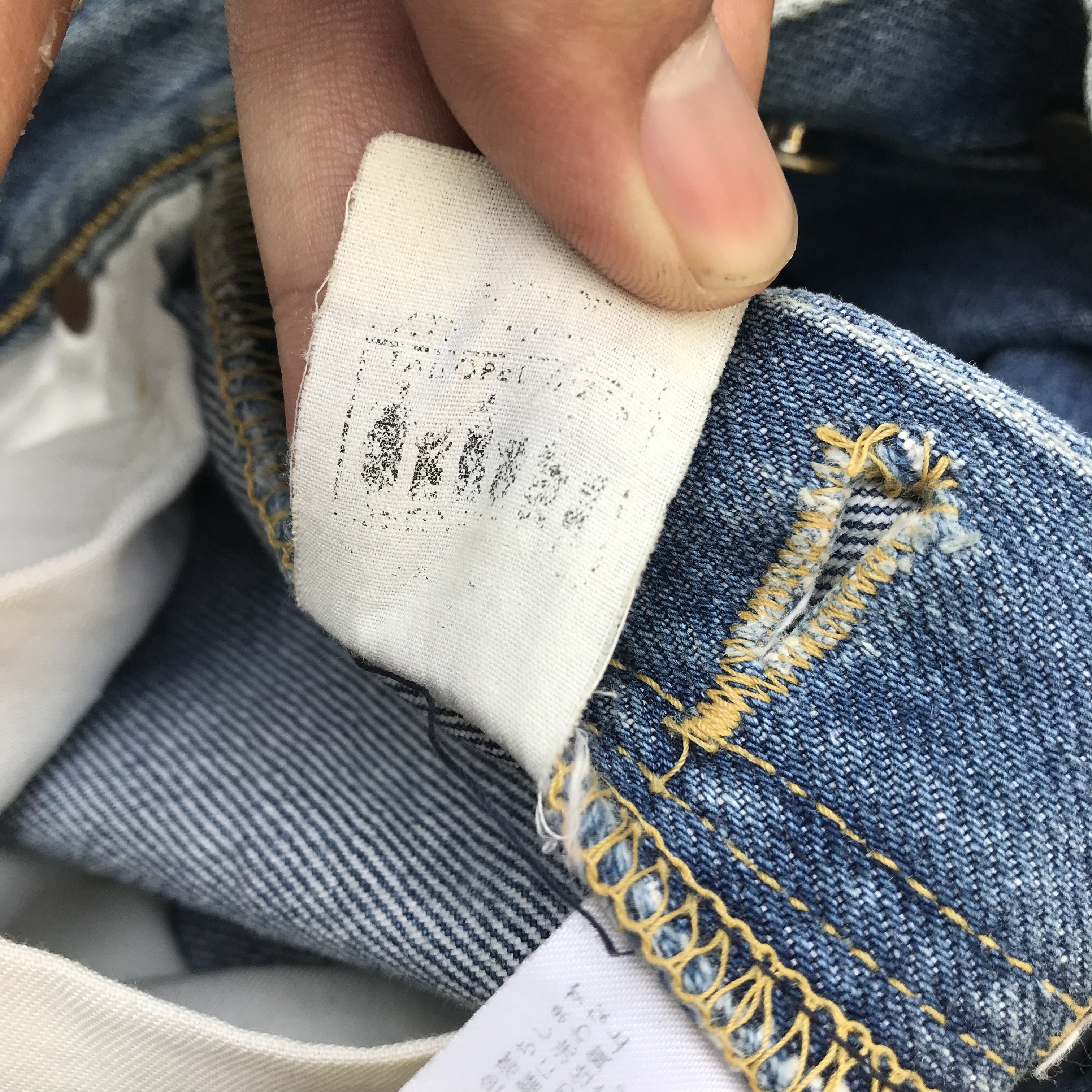 Lee × Union LA × Vintage Vintage Lee riders X Edwin sanforized union made jeans butto Size US 31 - 14 Thumbnail