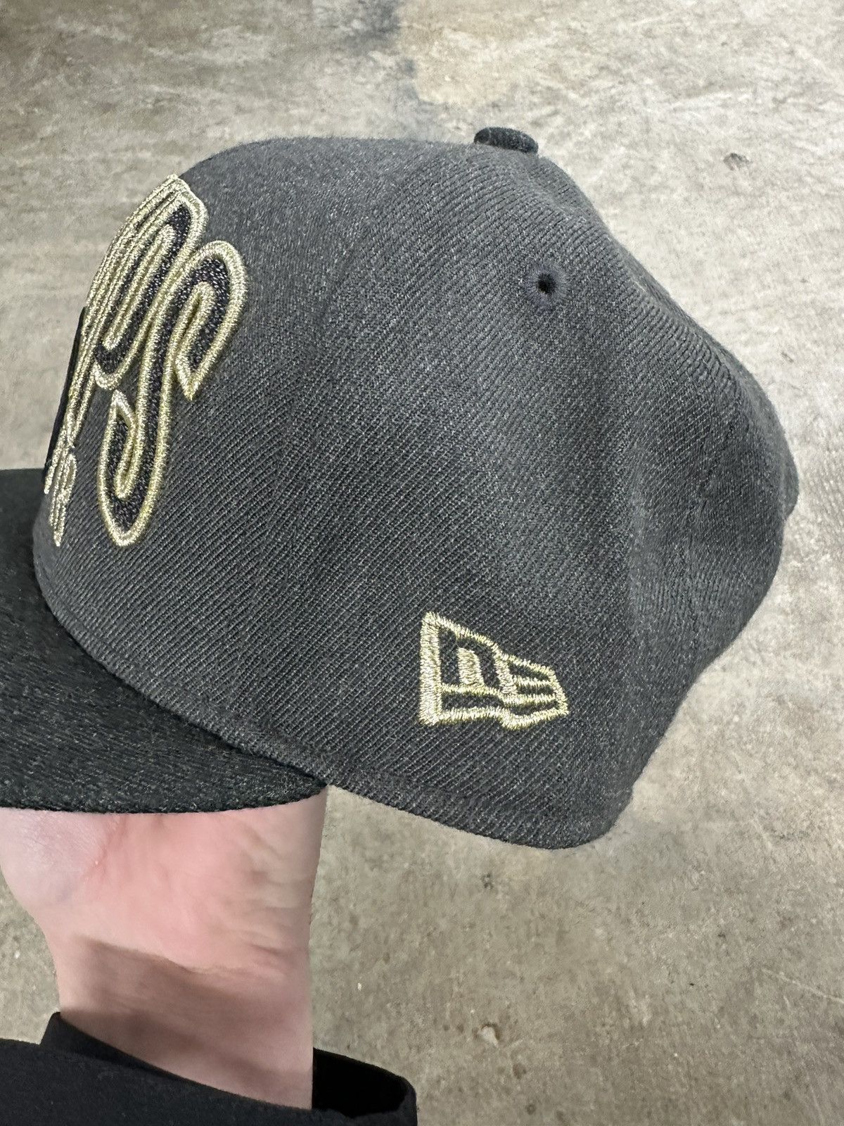 NBA × New Era × Vintage New Era 2018 Golden State Warriors Champs Snapback NBA Size ONE SIZE - 4 Thumbnail