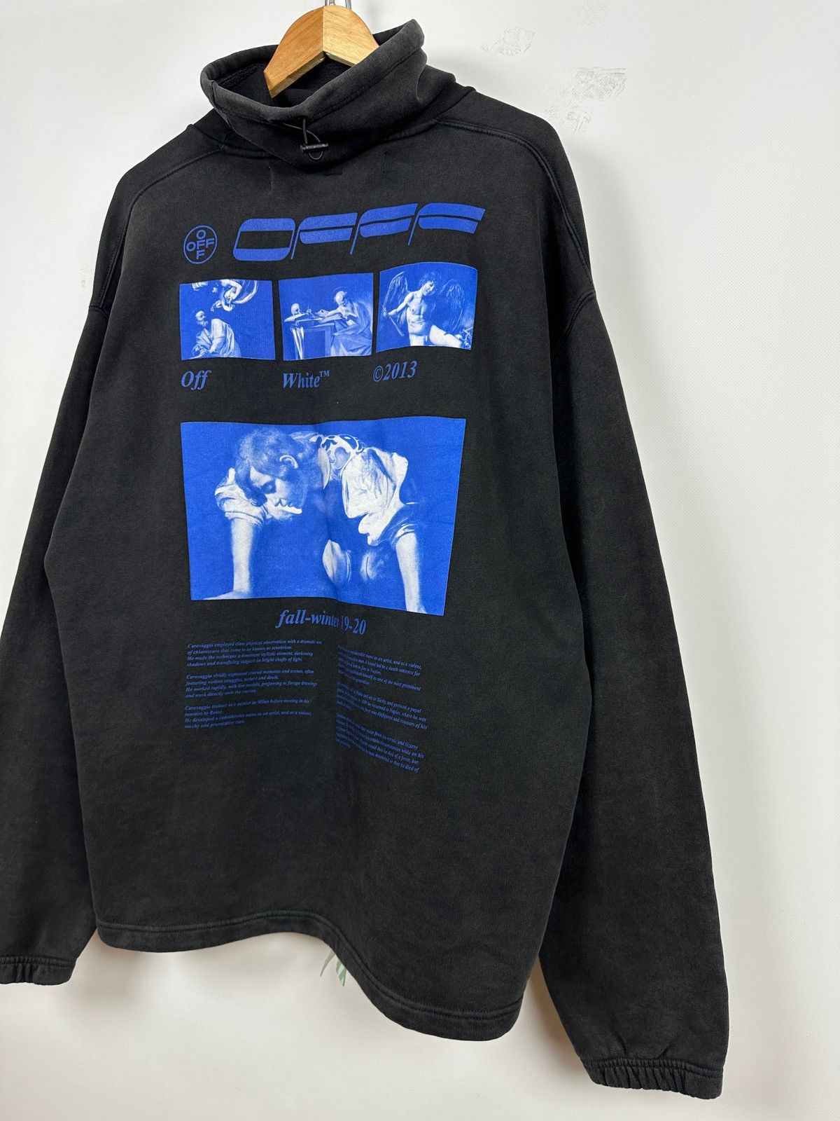 Off-White Off White Hardcore Caravaggio Black T-Shirt Size US S / EU 44-46 / 1 - 4 Thumbnail