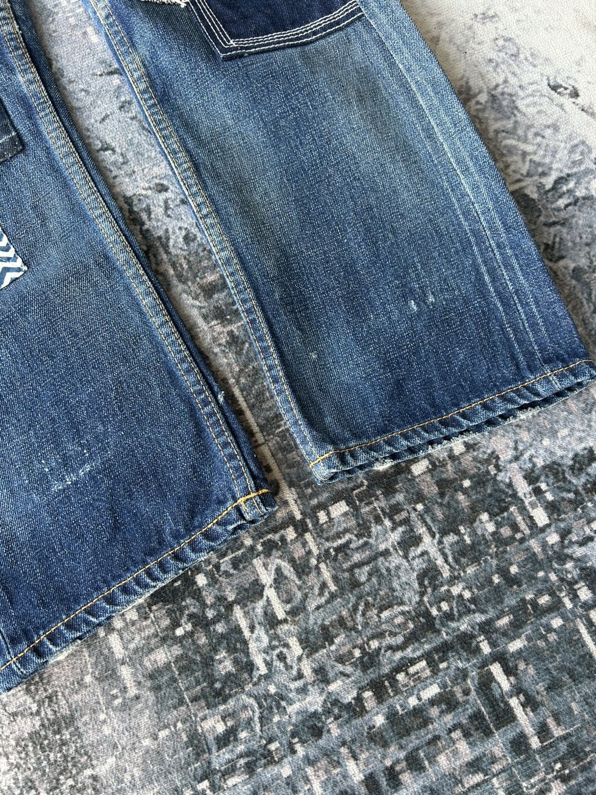 Junya Watanabe AD2011 Junya Watanabe Patchwork Denim Size US 31 - 11 Thumbnail