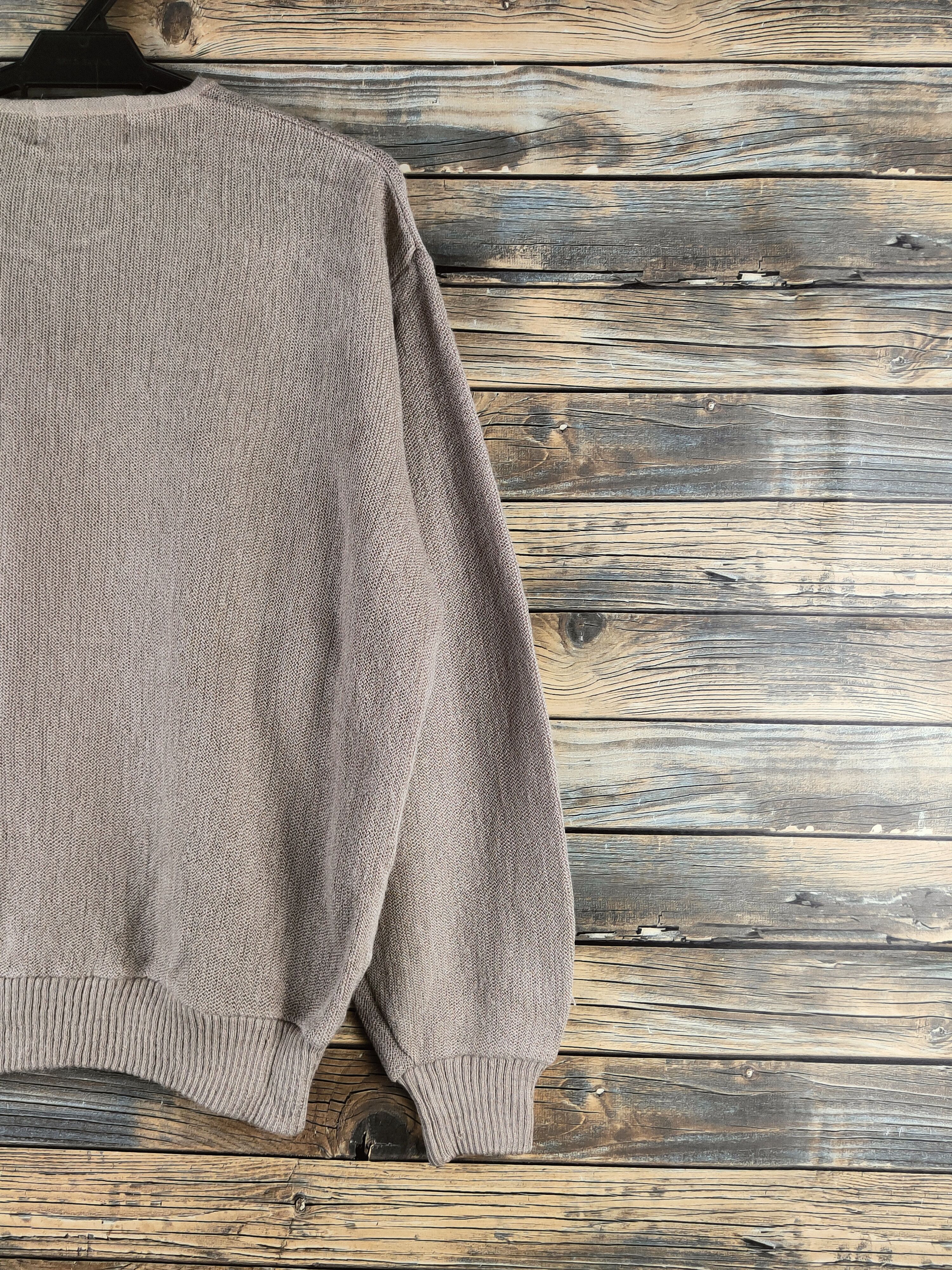 RENOWN DL Arnold Palmer-Renown Beige Knitwear Sweatshirts #46-973 Size US L / EU 52-54 / 3 - 9 Thumbnail