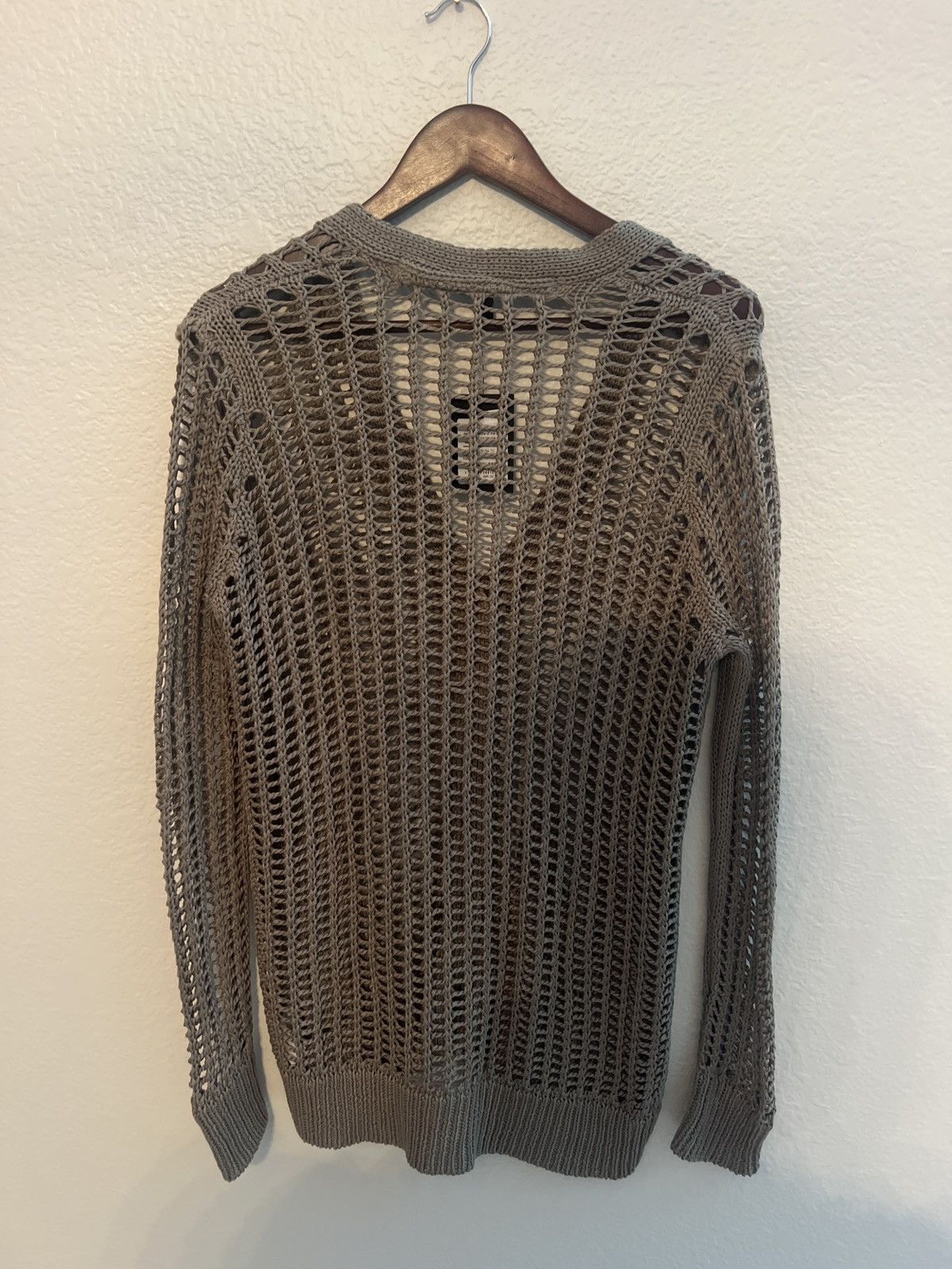 ATM Anthony Thomas Melillo ATM Anthony Thomas Melillo Faded Army Knit Button Up Size US M / EU 48-50 / 2 - 2 Thumbnail