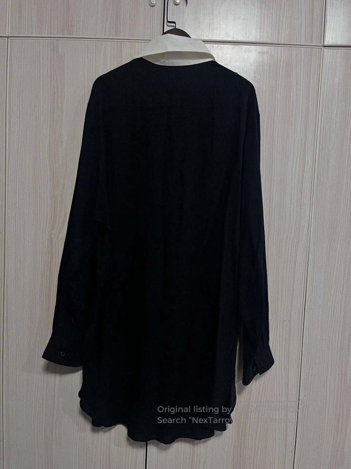 Yohji Yamamoto Yohji Yamamoto Classic Collar Blouse. Size L / US 10 / IT 46 - 3 Thumbnail