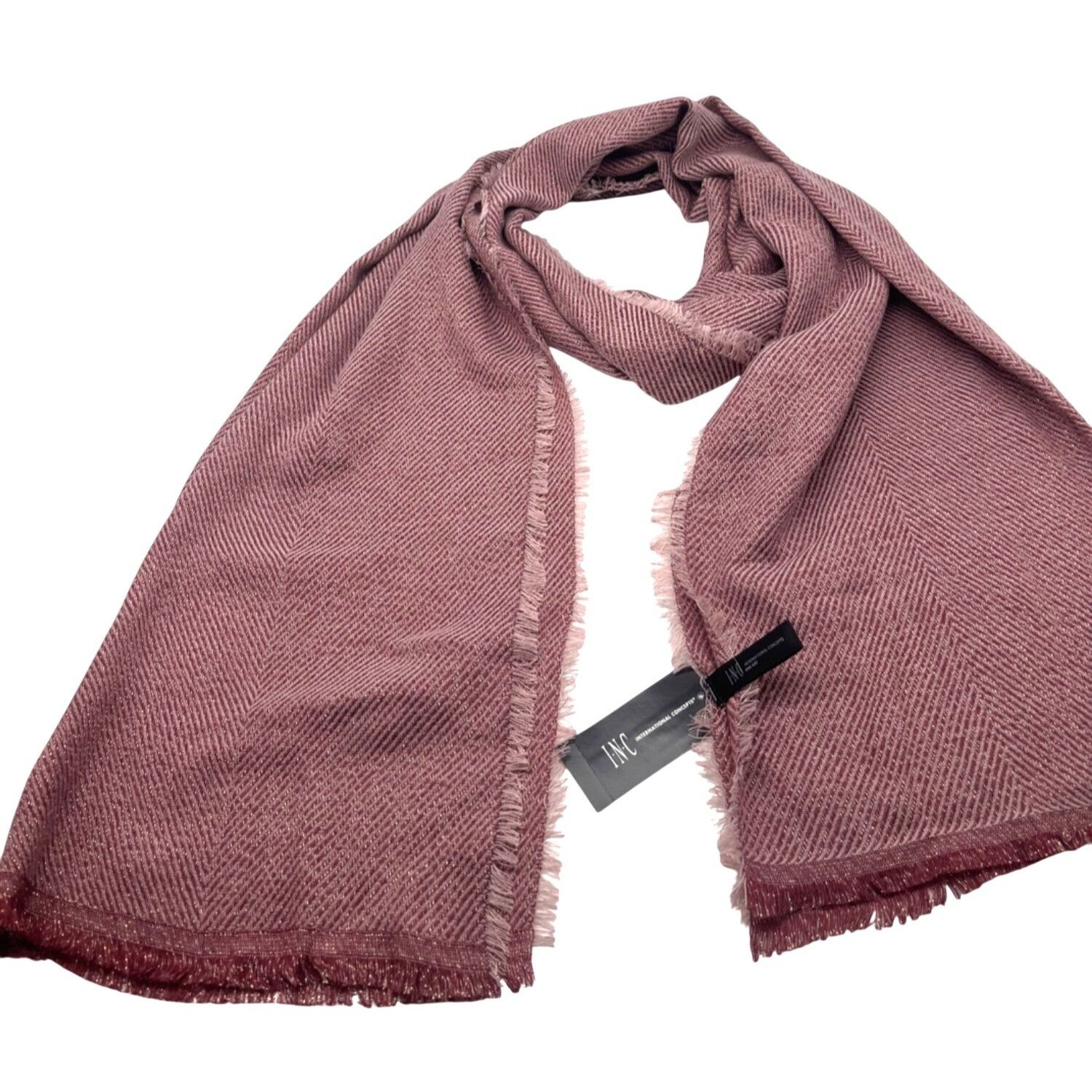 Other Inc International Concepts Two-Tone Shine Scarf / Wrap, Win Size ONE SIZE - 2 Thumbnail