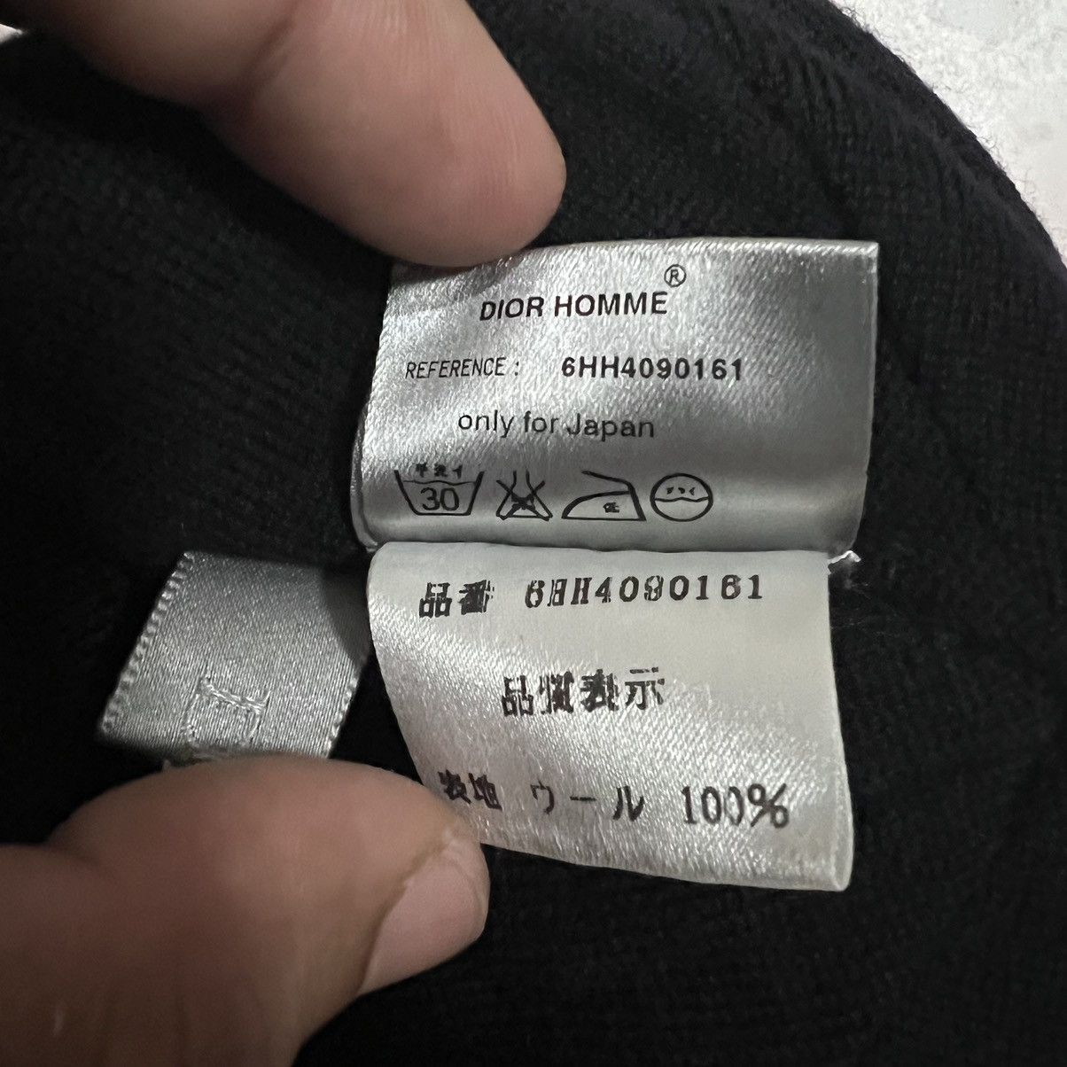 Dior × Hedi Slimane Dior homme bee knit beanie hat hedi slimane Size ONE SIZE - 4 Thumbnail