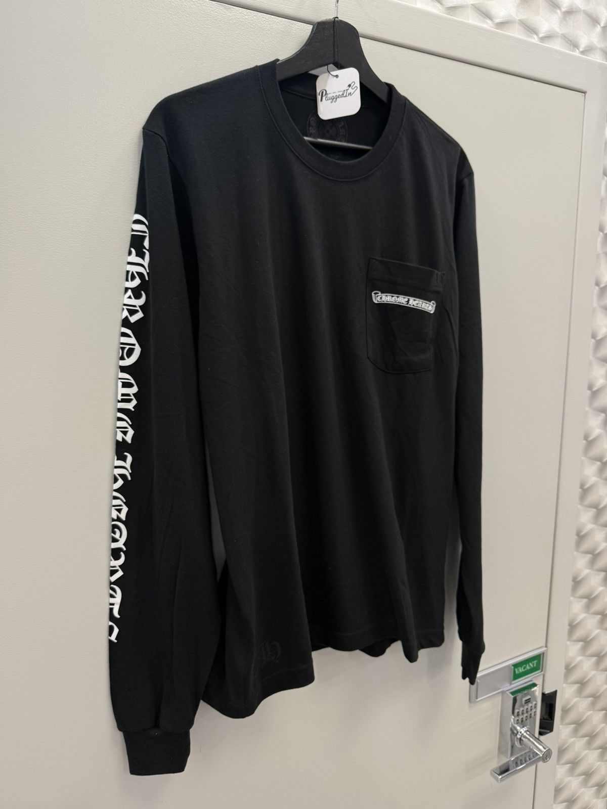 トップス Chrome Hearts Scroll long sleeve Chrome Hearts Scroll Long Sleeve Shirt