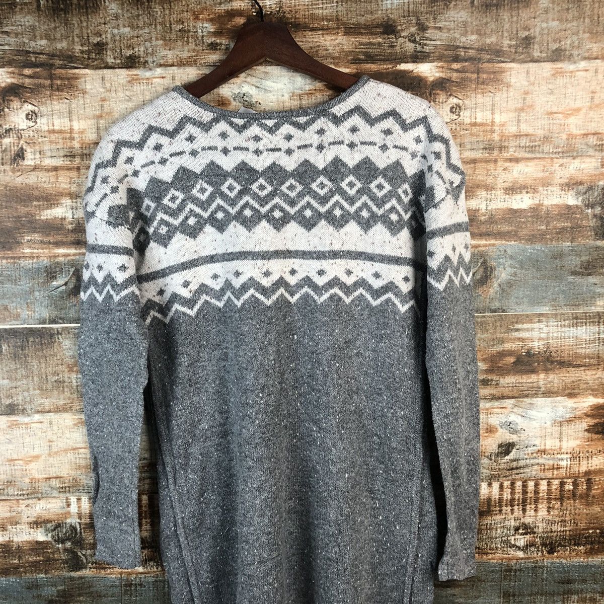 Homespun Knitwear DL Roxy Gray Knitwear #C734 Size S / US 4 / IT 40 - 13 Thumbnail