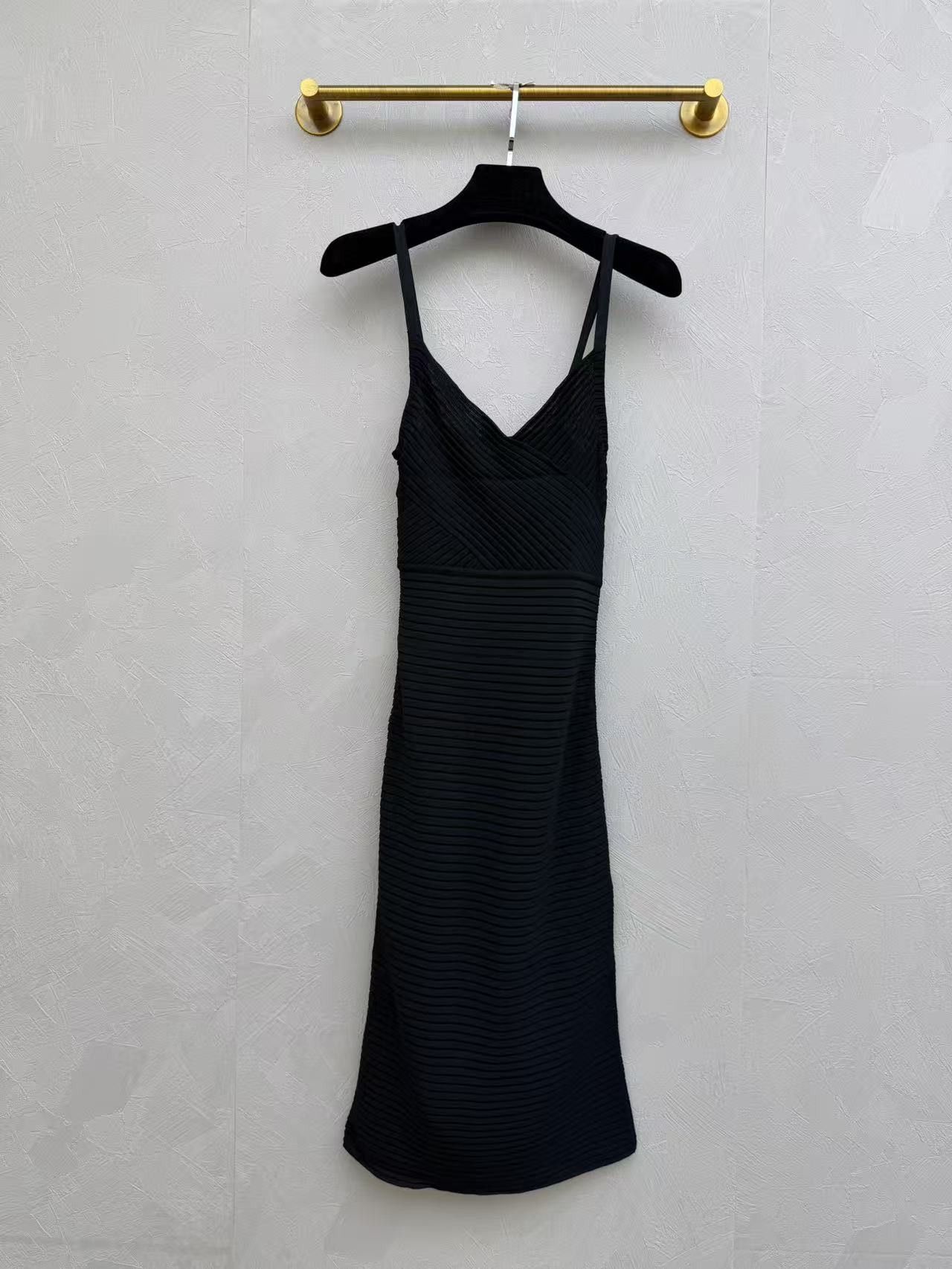 Dior Christian Dior Ribbed Knit Camisole Dress Size FR 36 Size XS / US 0-2 / IT 36-38 - 1 Thumbnail