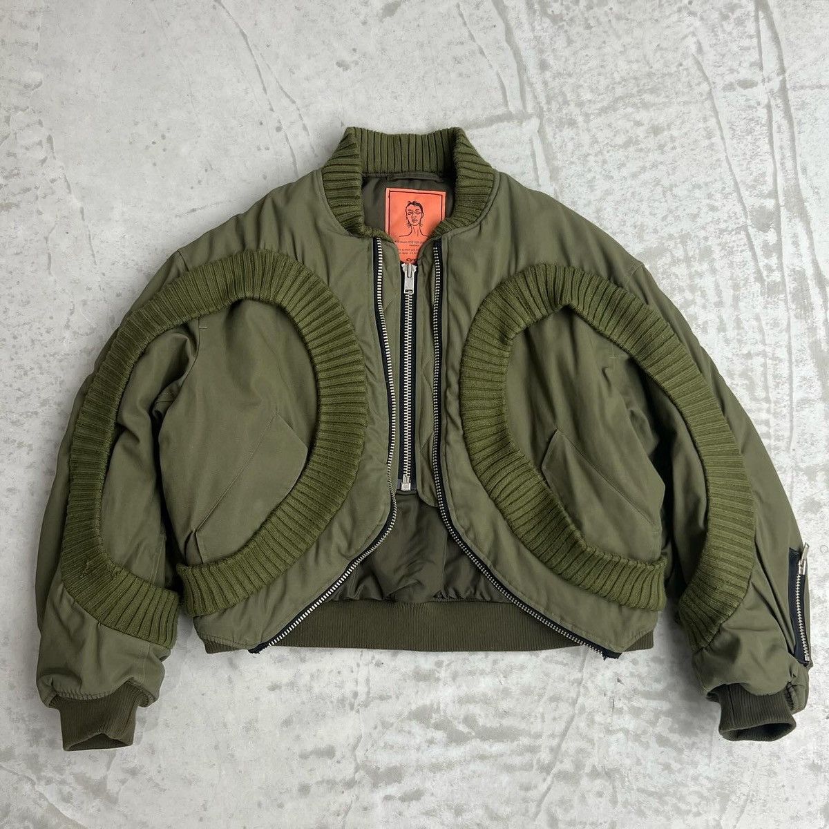 ジャケット・アウター cycle by myob ma1 jacket 中古・古着通販】cycle by myob (サイクルバイエムワイオービー