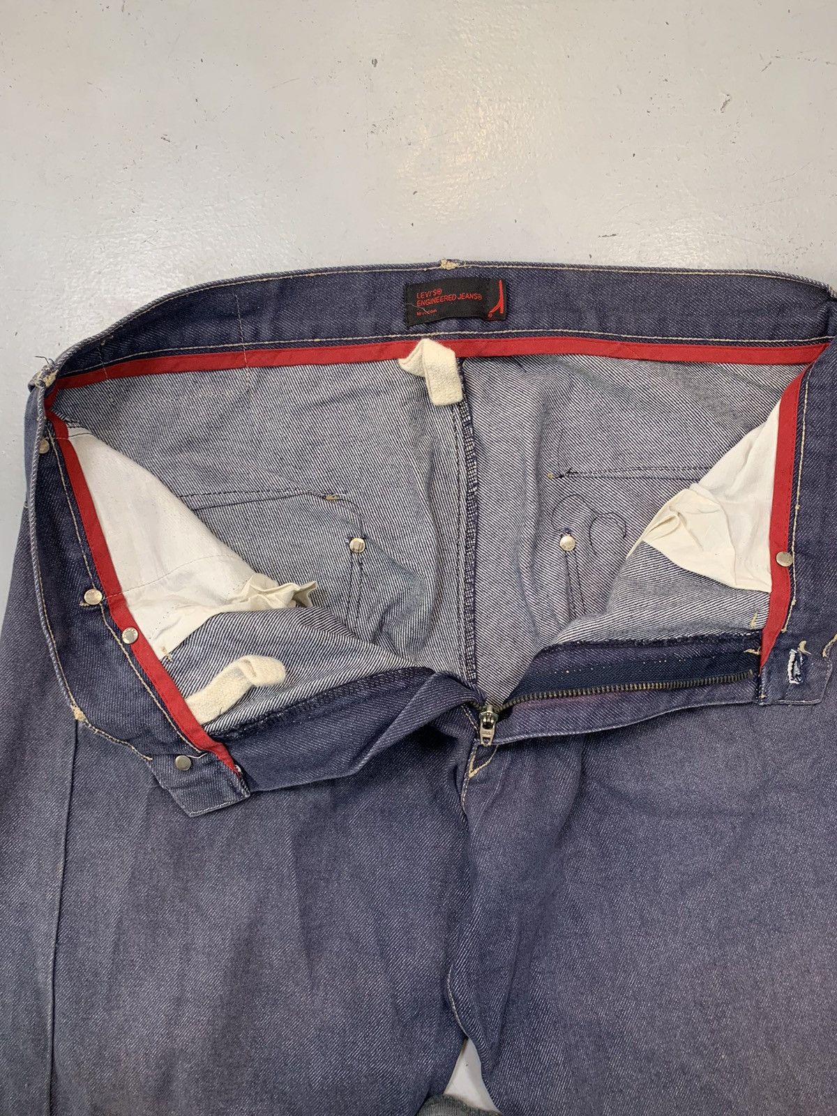 Levi's Vintage Levi’s engineer jeans denim Size US 34 / EU 50 - 6 Thumbnail