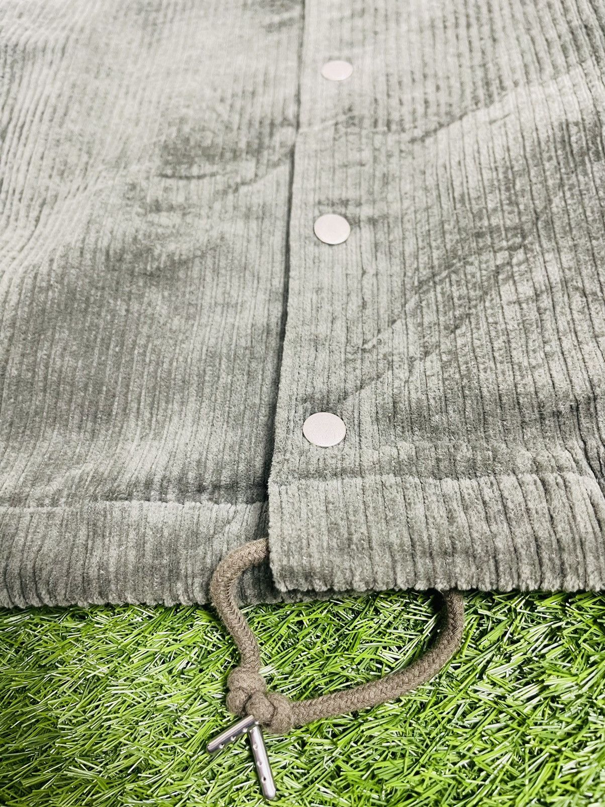 Japanese Brand Zip Five Button Tap Corduroy Jacket (20) Size US L / EU 52-54 / 3 - 7 Thumbnail