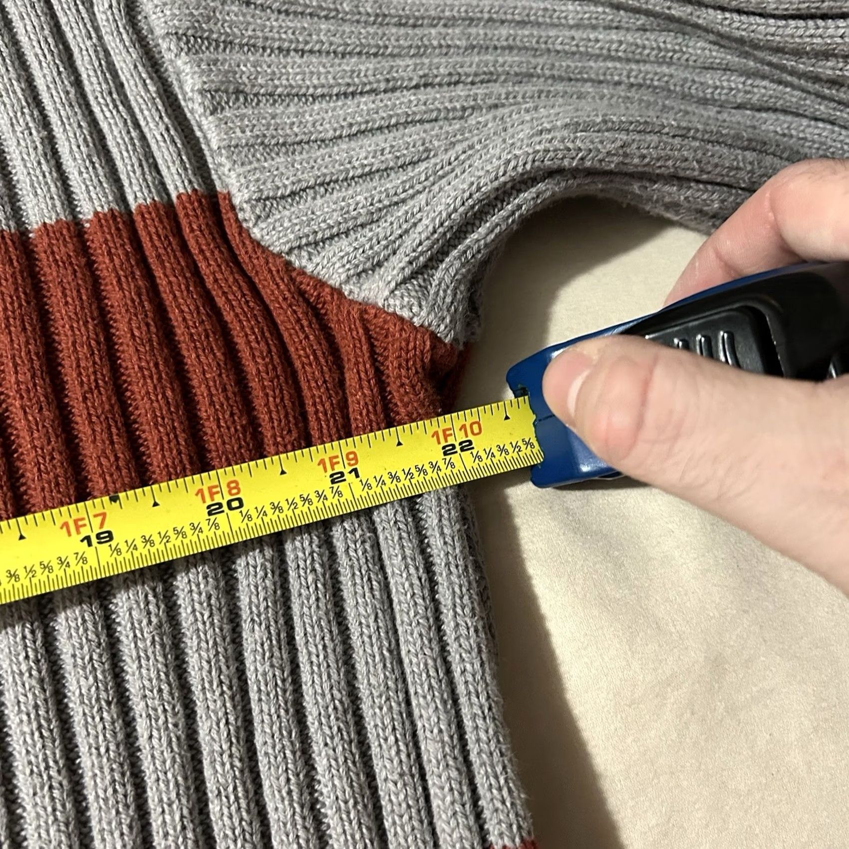 Harley Davidson VINTAGE Harley-Davidson Knit Striped Biker Sweater Size L Gray Men Pullover Knit 90s Theme Sweater Size US L / EU 52-54 / 3 - 5 Thumbnail