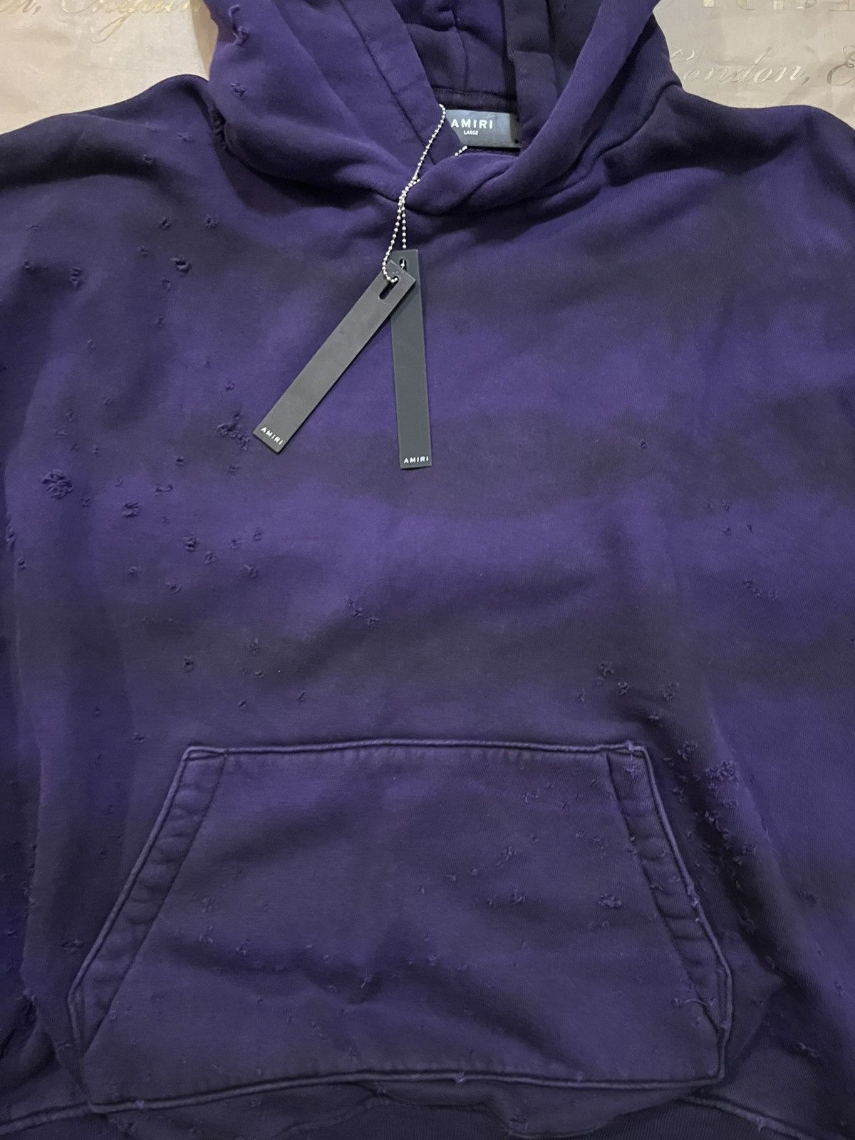 Amiri AMIRI Tie Dye Shotgun Hoodie size L Size US L / EU 52-54 / 3 - 2 Thumbnail