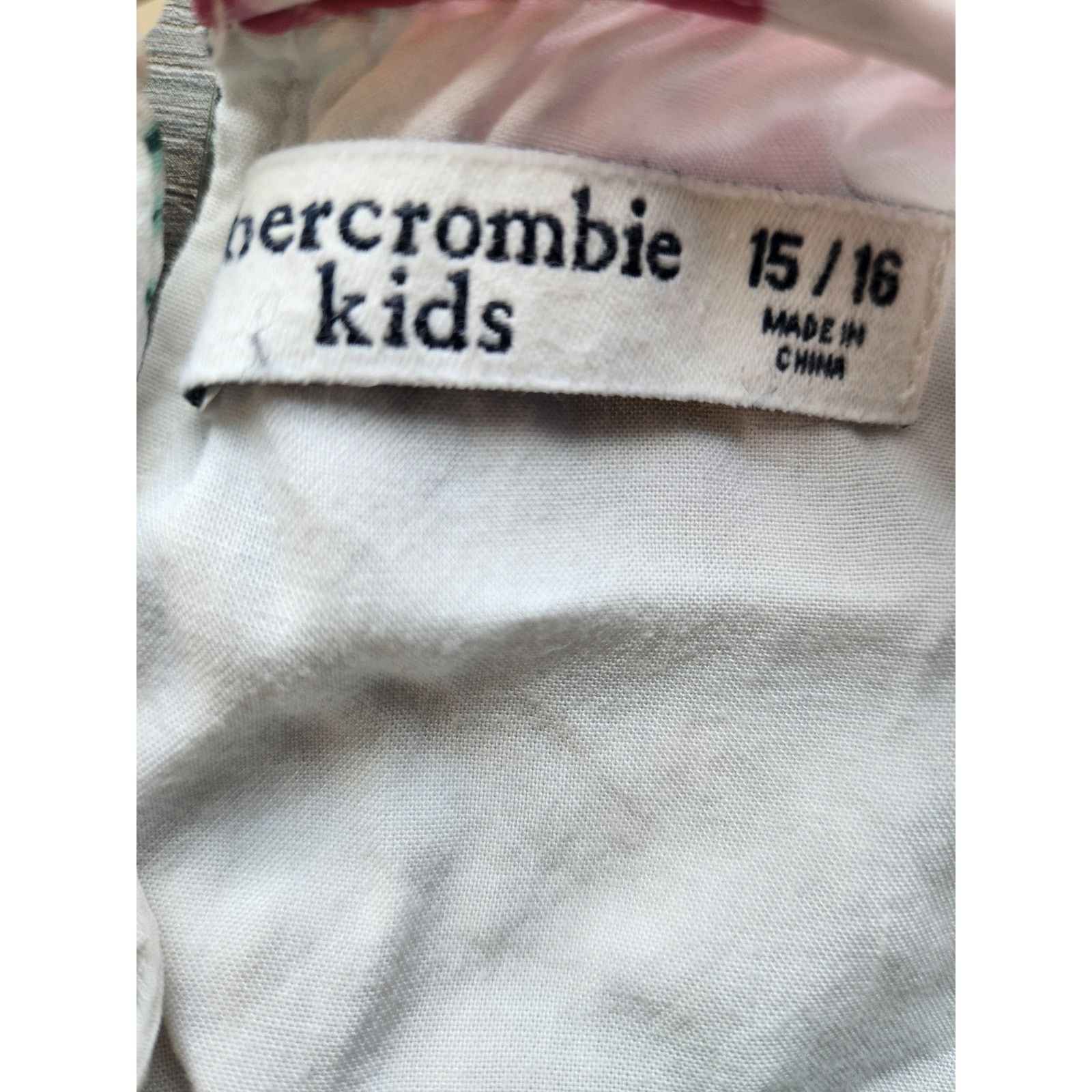 Abercrombie & Fitch Abercrombie Kids Tropical/Hawaiian Romper with Pockets 15/16 Size 38" / US 16 / IT 52 - 3 Thumbnail