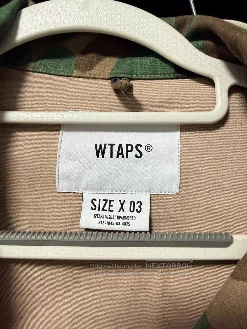 Wtaps Wtaps Camouflage Four-Pocket Jacket Size US L / EU 52-54 / 3 - 4 Thumbnail