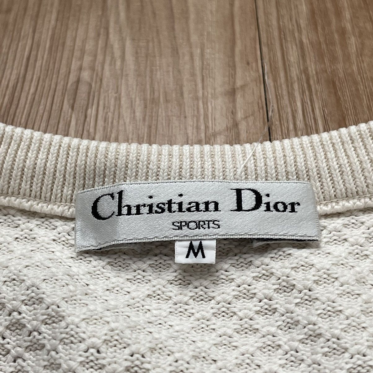 Christian Dior Monsieur × Designer Christian Dior Sports Vest Knitwear Big Script Logo UNISEX Size US M / EU 48-50 / 2 - 5 Thumbnail