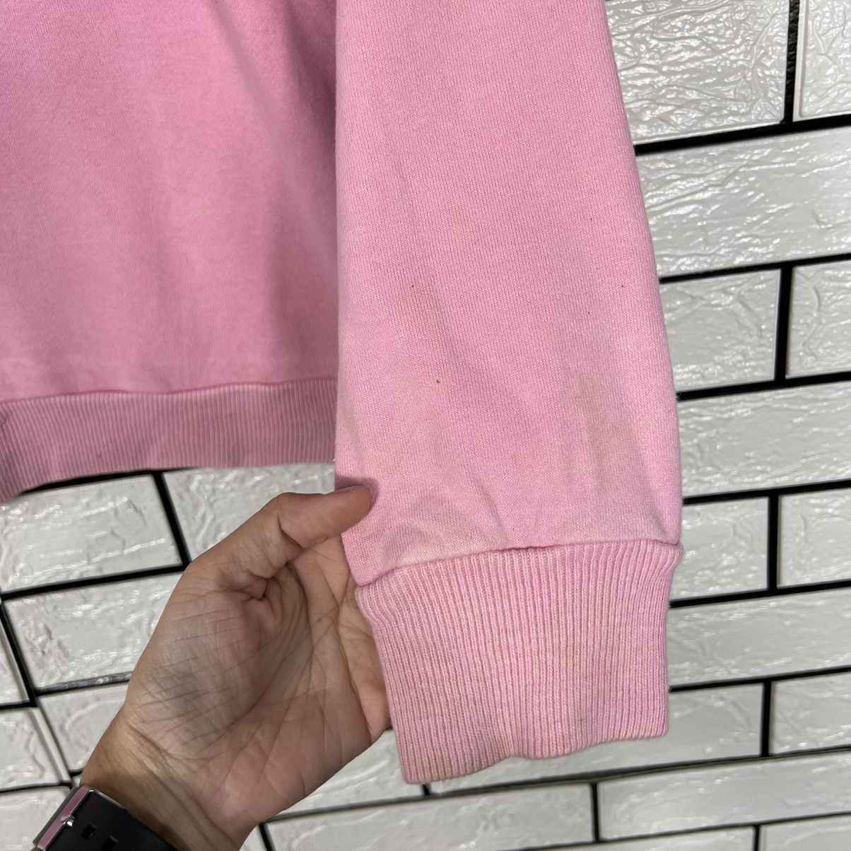 Super Lovers SUPER LOVERS Lovers Rock Big Logo Pink Sweatshirt #4000-C182 Size M / US 6-8 / IT 42-44 - 8 Thumbnail