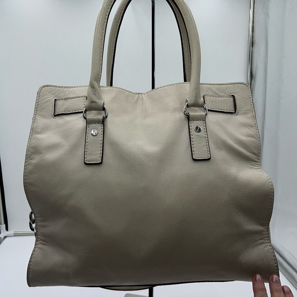 Michael Kors Michael Kors Hamilton Bag In Clay with Silver Hardware Lock Size ONE SIZE - 8 Thumbnail