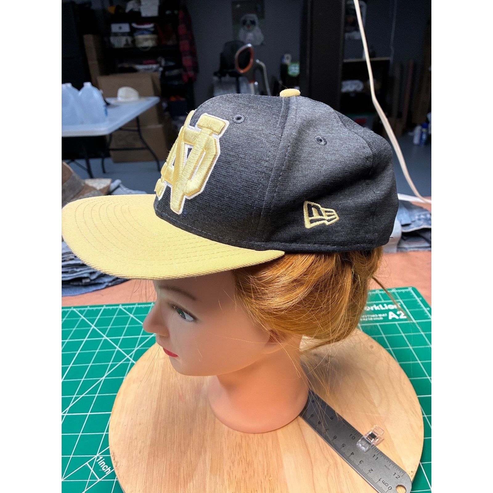 New Era Notre Dame Fighting Irish New Era 9FIFTY Youth Snapback Hat Size ONE SIZE - 2 Thumbnail