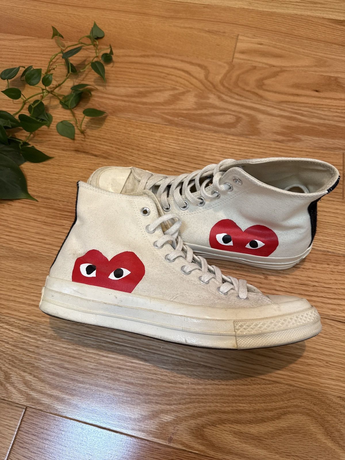 Comme des Garcons PLAY × Converse CDG converse Size US 8 / EU 41 - 1 Thumbnail