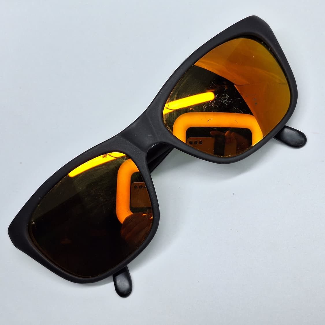 Other 2000s MERRY MAKER Adjustable Temple Neon Mirror Sunglasses Size ONE SIZE - 1 Thumbnail