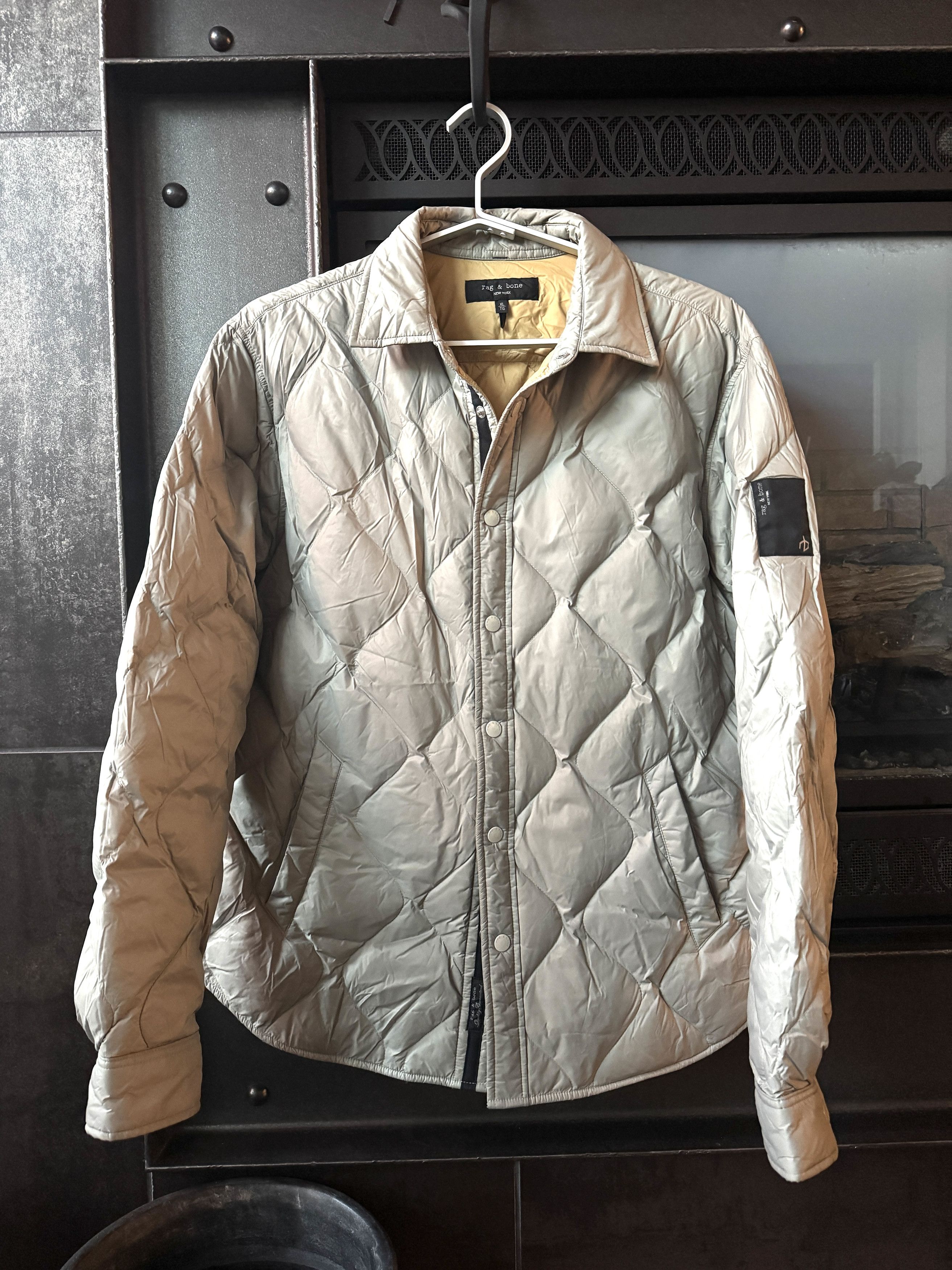 Rag & Bone Rag & Bone Light Quilted Over Shirt / Jacket Brand New! Size US XL / EU 56 / 4 - 1 Thumbnail