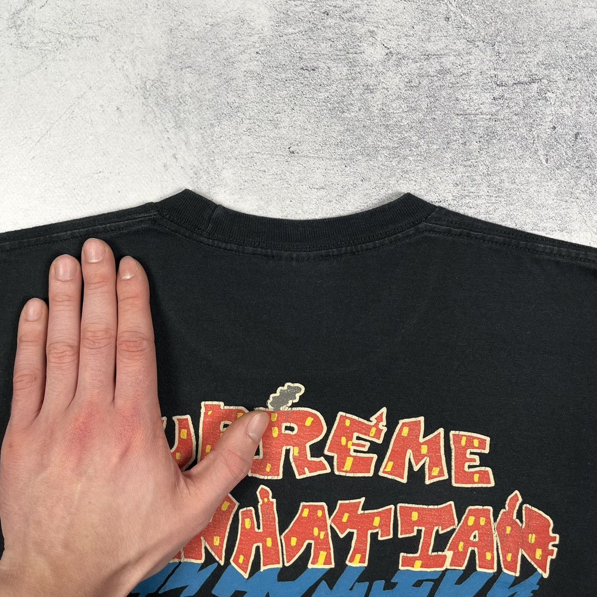 Supreme Supreme Red Grooms Manhattan Big Logo T Shirt SS22 Size US S / EU 44-46 / 1 - 16 Thumbnail