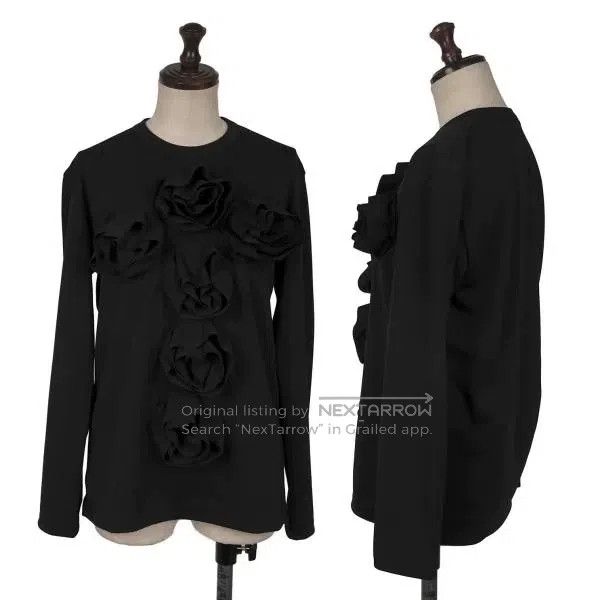 Comme des Garcons Comme Des Garcons Black vintage floral top Size S / US 4 / IT 40 - 1 Thumbnail