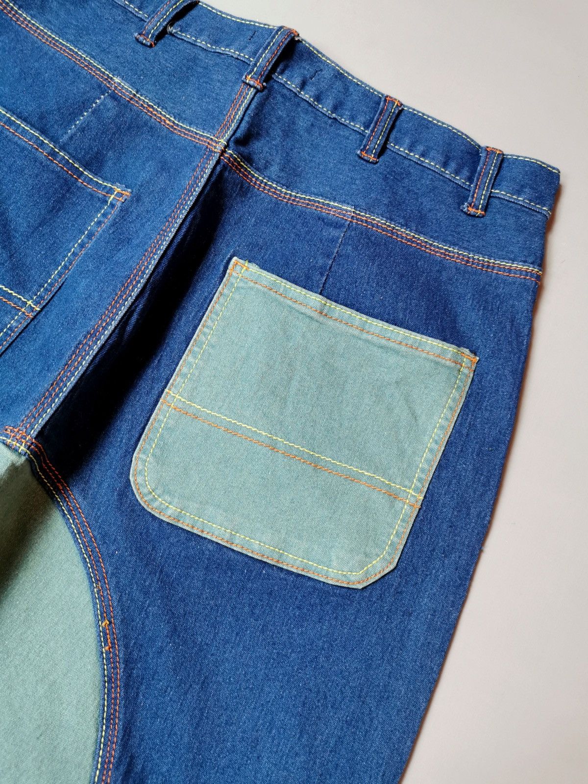 Designer × Japanese Brand Open Arms Patchwork (LG53) Size US 31 - 5 Thumbnail