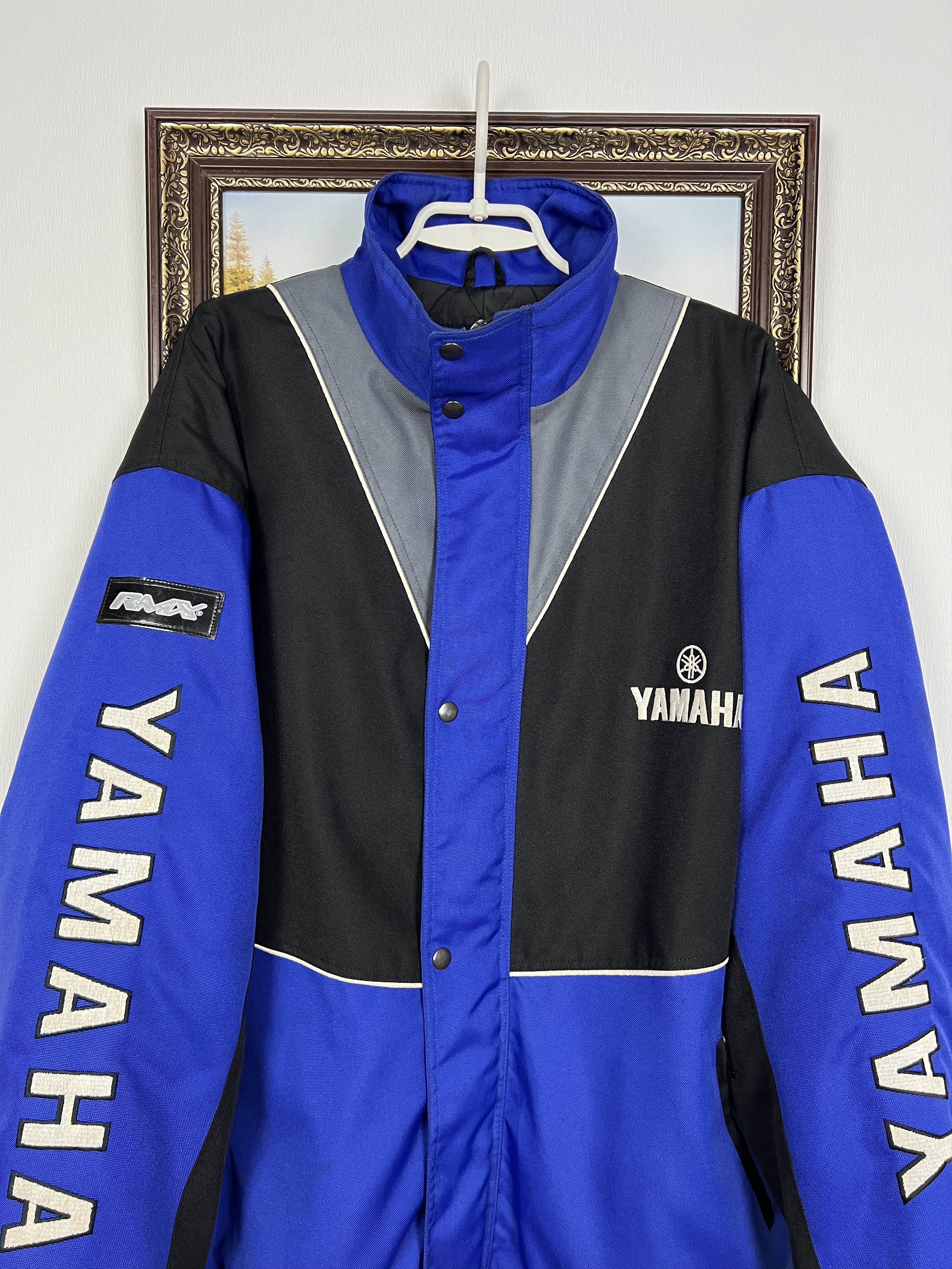 Yamaha Vintage Yamaha Racing Moto Jacket Motorcycle Biker Y2K Size US XXL / EU 58 / 5 - 2 Thumbnail