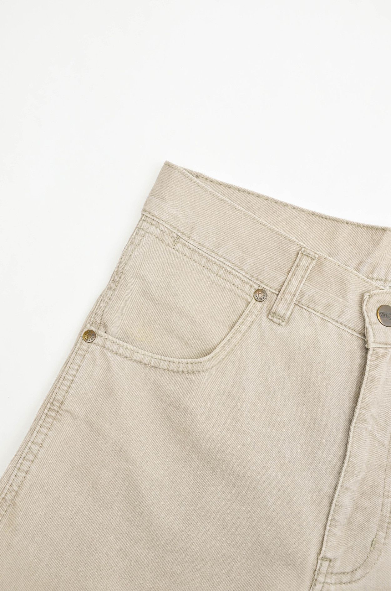 Vintage Wrangler Vintage Beige 10MWZ Cowboy Western Jeans size30 Size 30" / US 8 / IT 44 - 4 Thumbnail