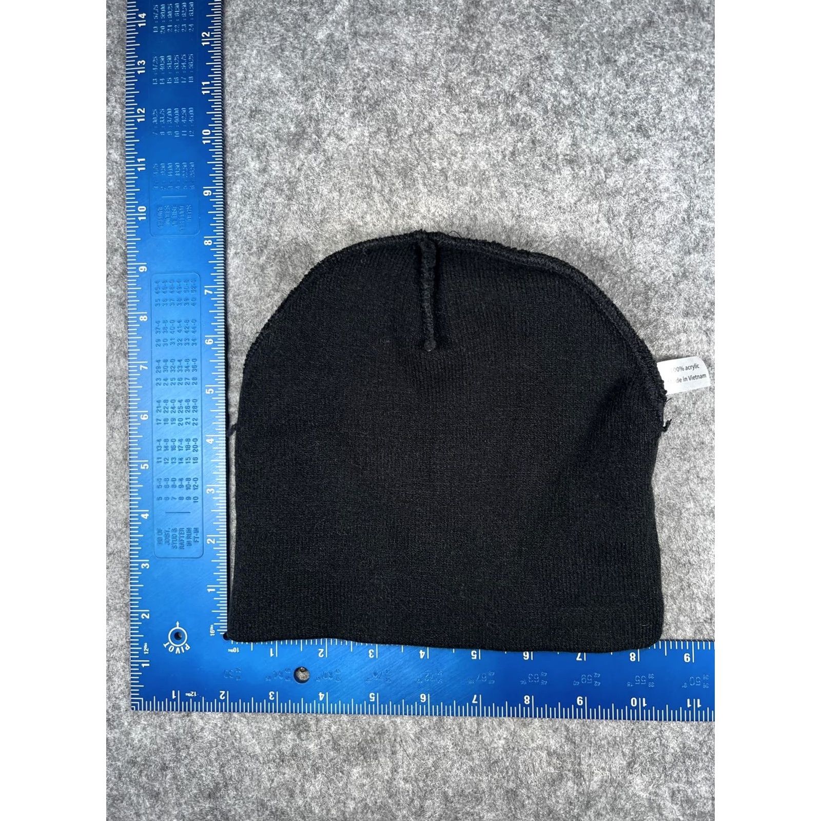 Vintage Matco Tools Hat Beanie Mens One Size Black Knit Lightweight Workwear Size ONE SIZE - 5 Thumbnail