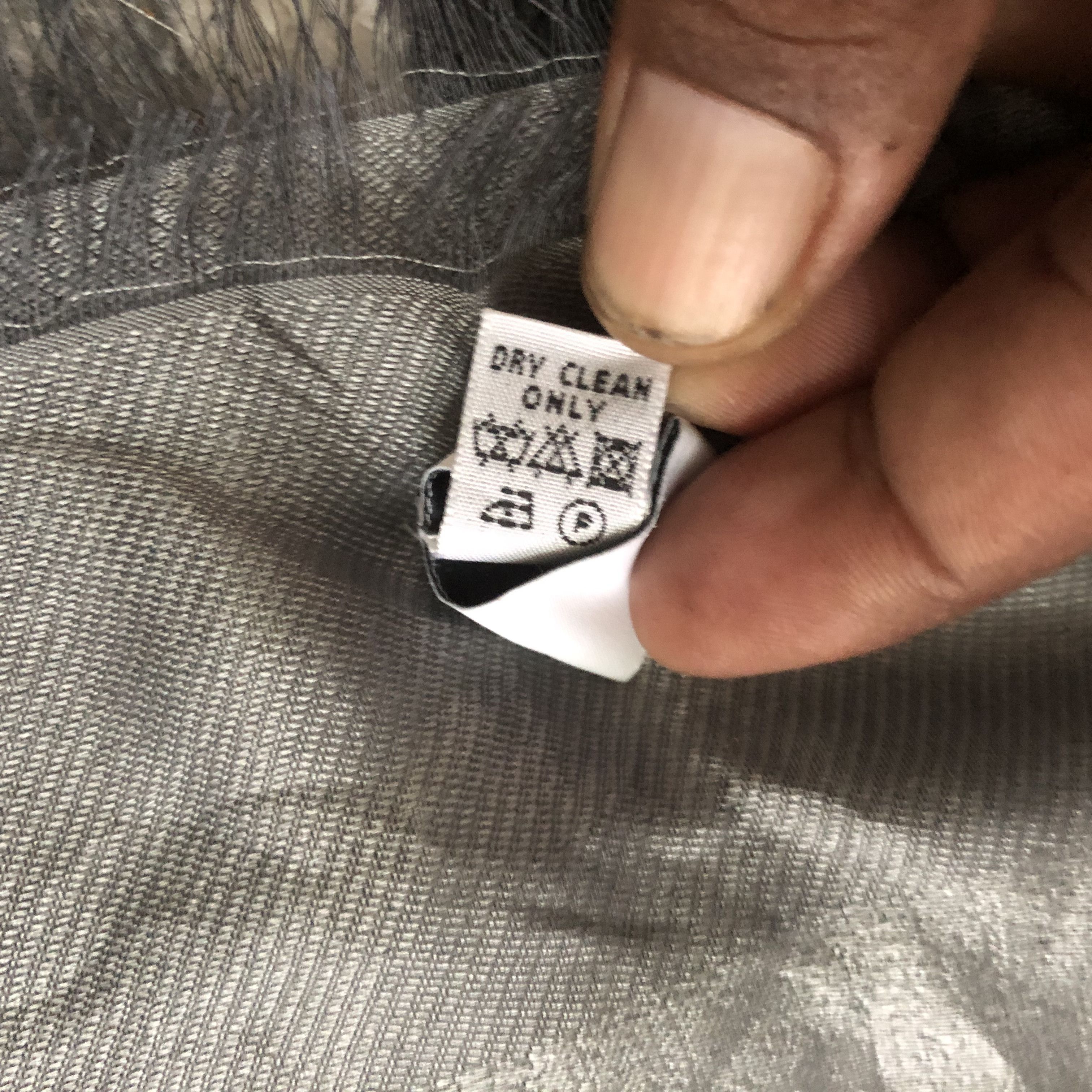 Salvatore Ferragamo SALVATORE FERRAGAMO ITALY Monogram Logo Gray Silk Wool Scarf Size ONE SIZE - 4 Thumbnail