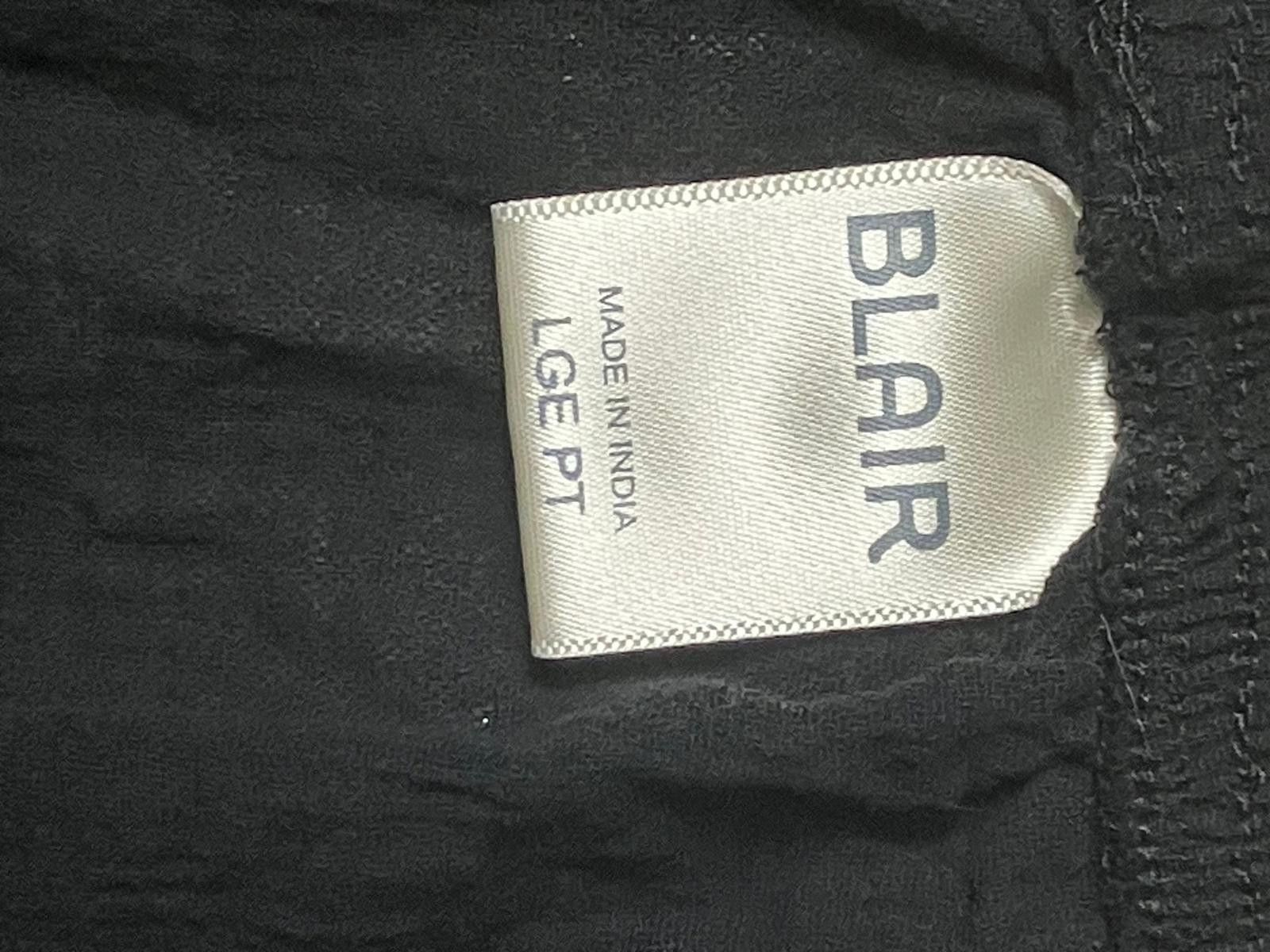 Blair Blair Black Ruched Skirt Size L Minimal Elegant Size L Size 36" / US 14 / IT 50 - 6 Thumbnail