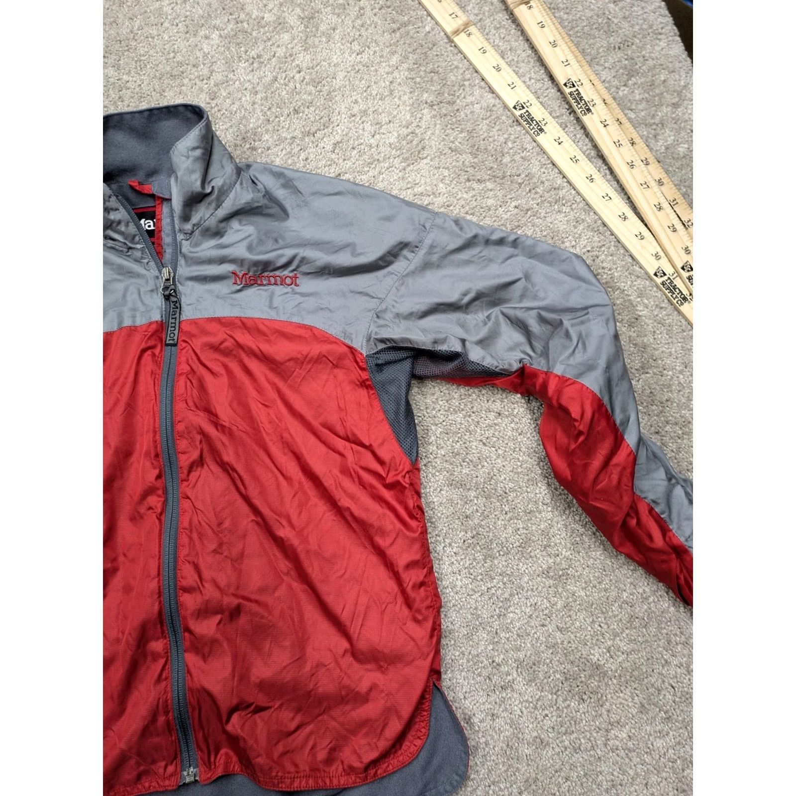 Marmot Marmot Jacket Women XS Full Zip Red Insulated Outdoor Shell Windbreaker Size XS / US 0-2 / IT 36-38 - 6 Thumbnail