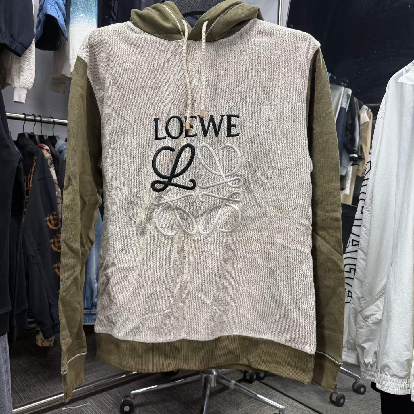 Loewe Loewe Retro Embroidered Hoodie m Men Size US M / EU 48-50 / 2 - 1 Thumbnail