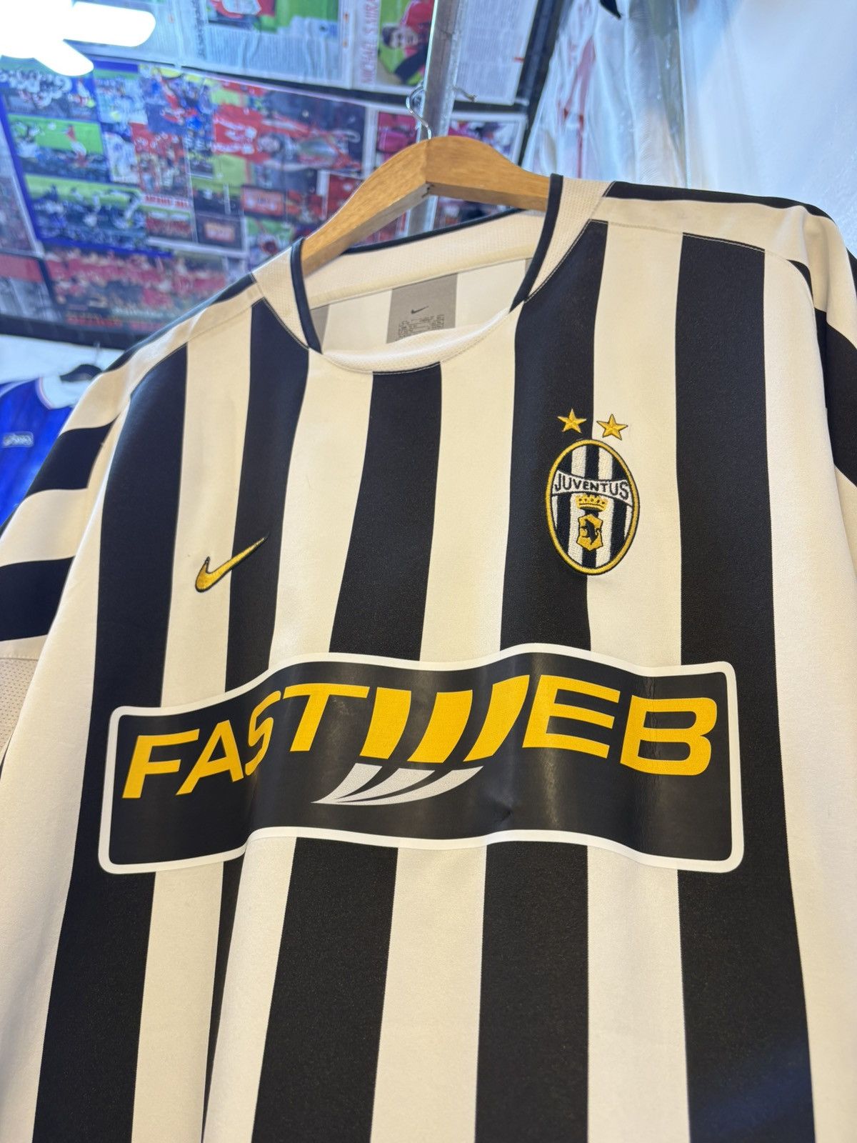 Nike Vintage 2003-2004 Juventus FC DEL PIERO 10 Size US XXL / EU 58 / 5 - 3 Thumbnail