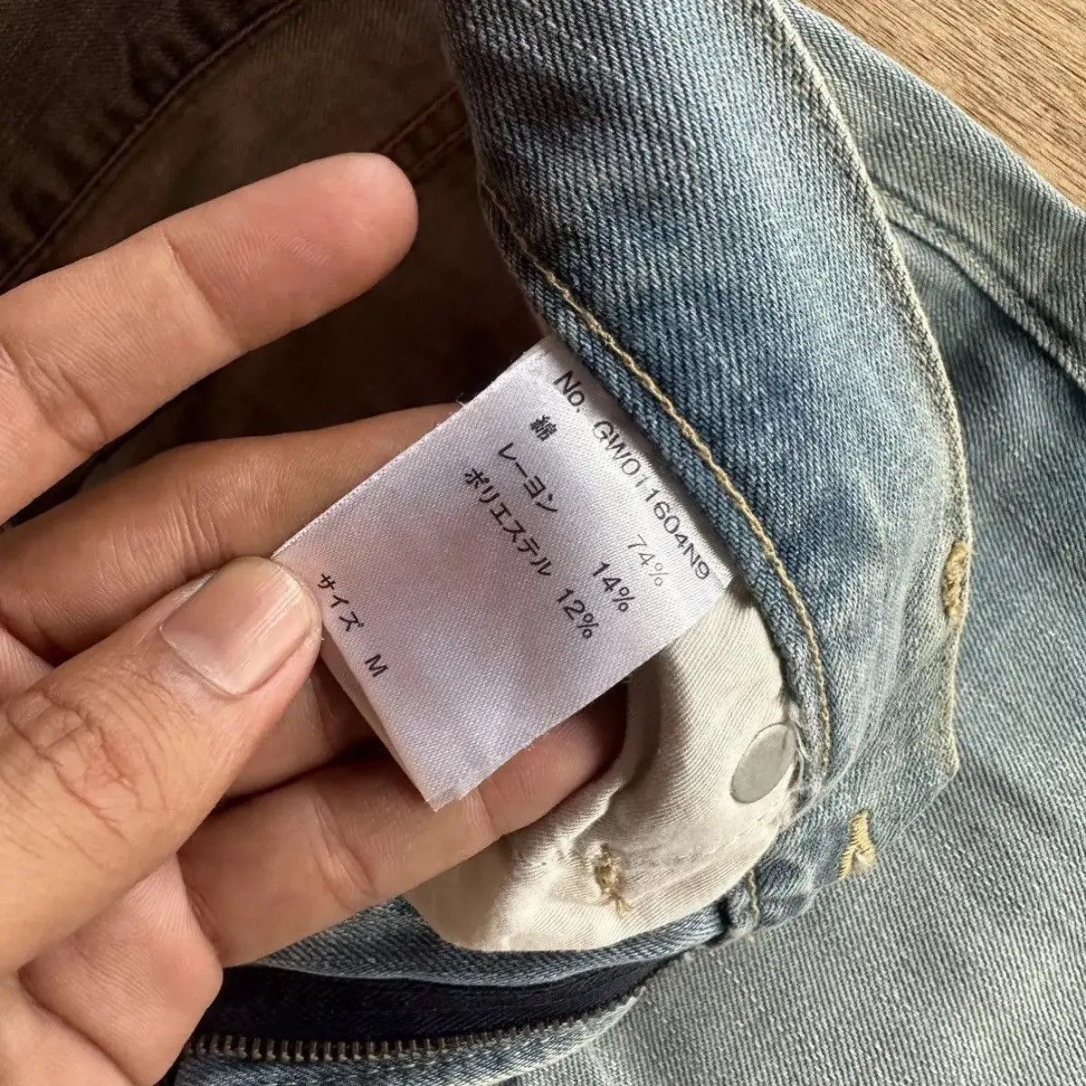 Global Work SICKS 🔥VTG GLOBALWORK JAPAN JEANS RIPPED DENIM PANTS SIZE M Size US 32 / EU 48 - 10 Thumbnail